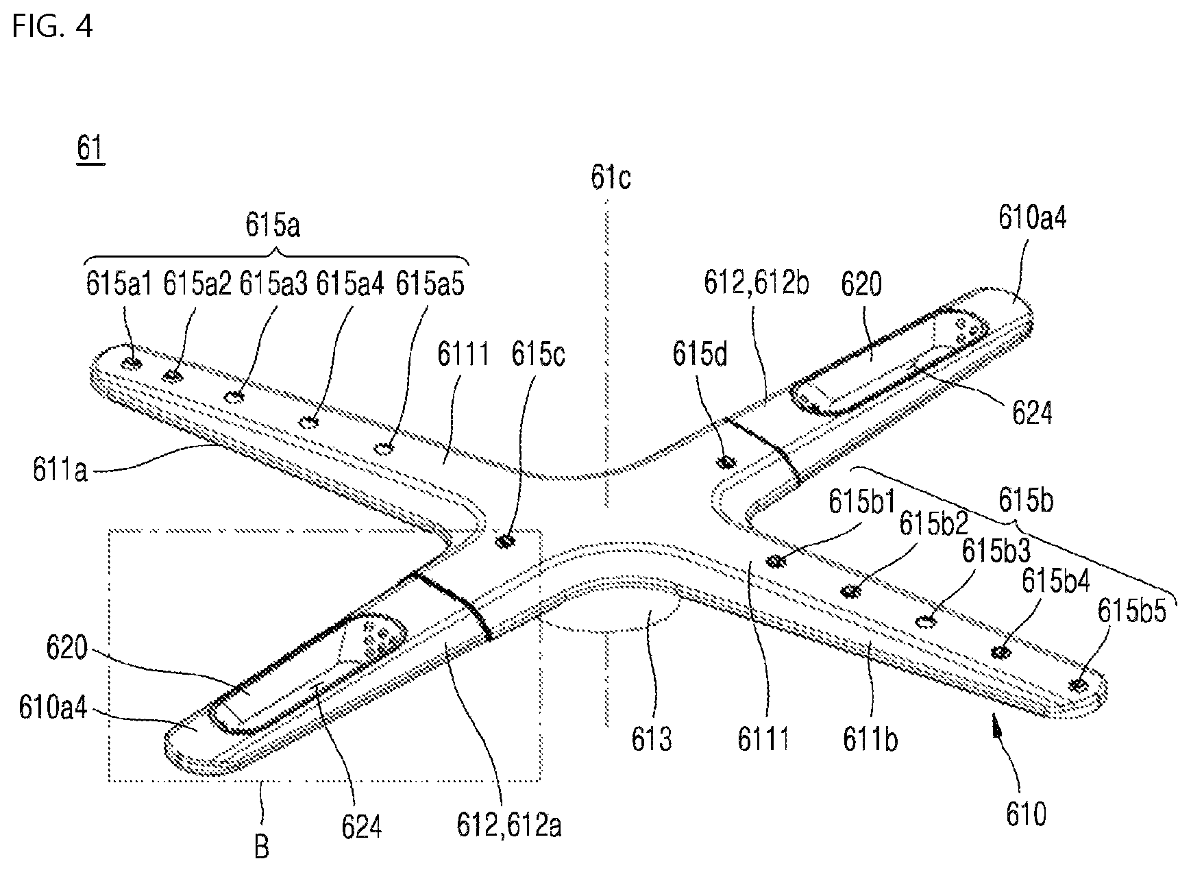 Patent US12324553 Figure 4 – Dishwasher