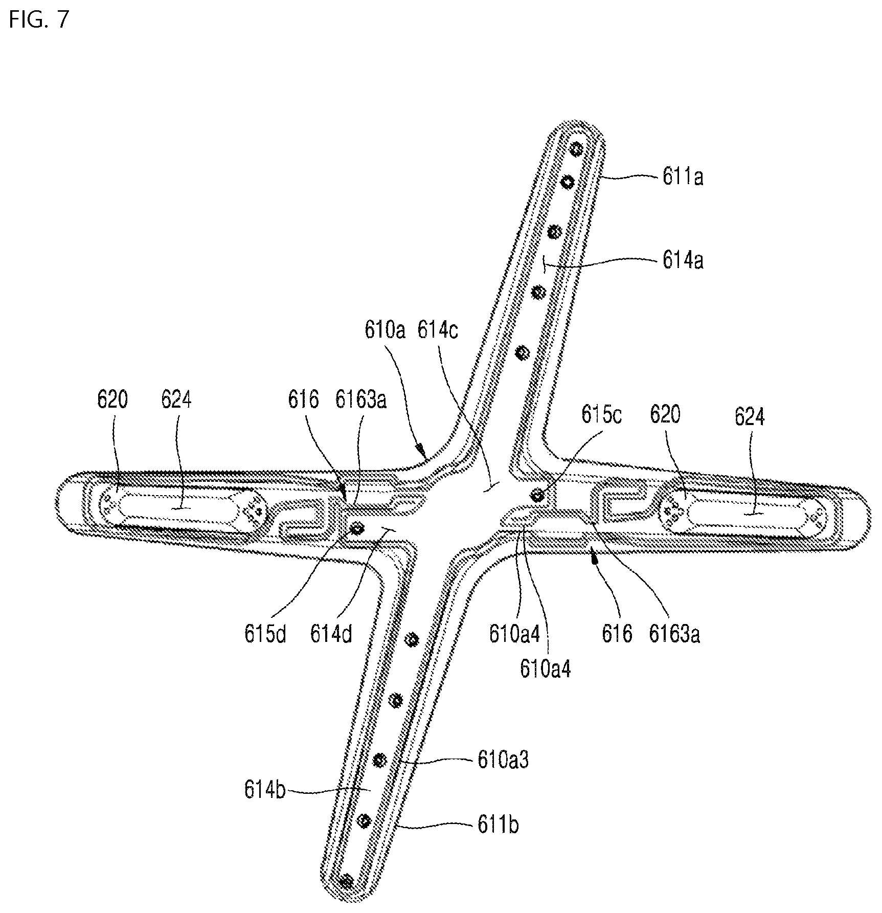 Patent US12324553 Figure 7 – Dishwasher