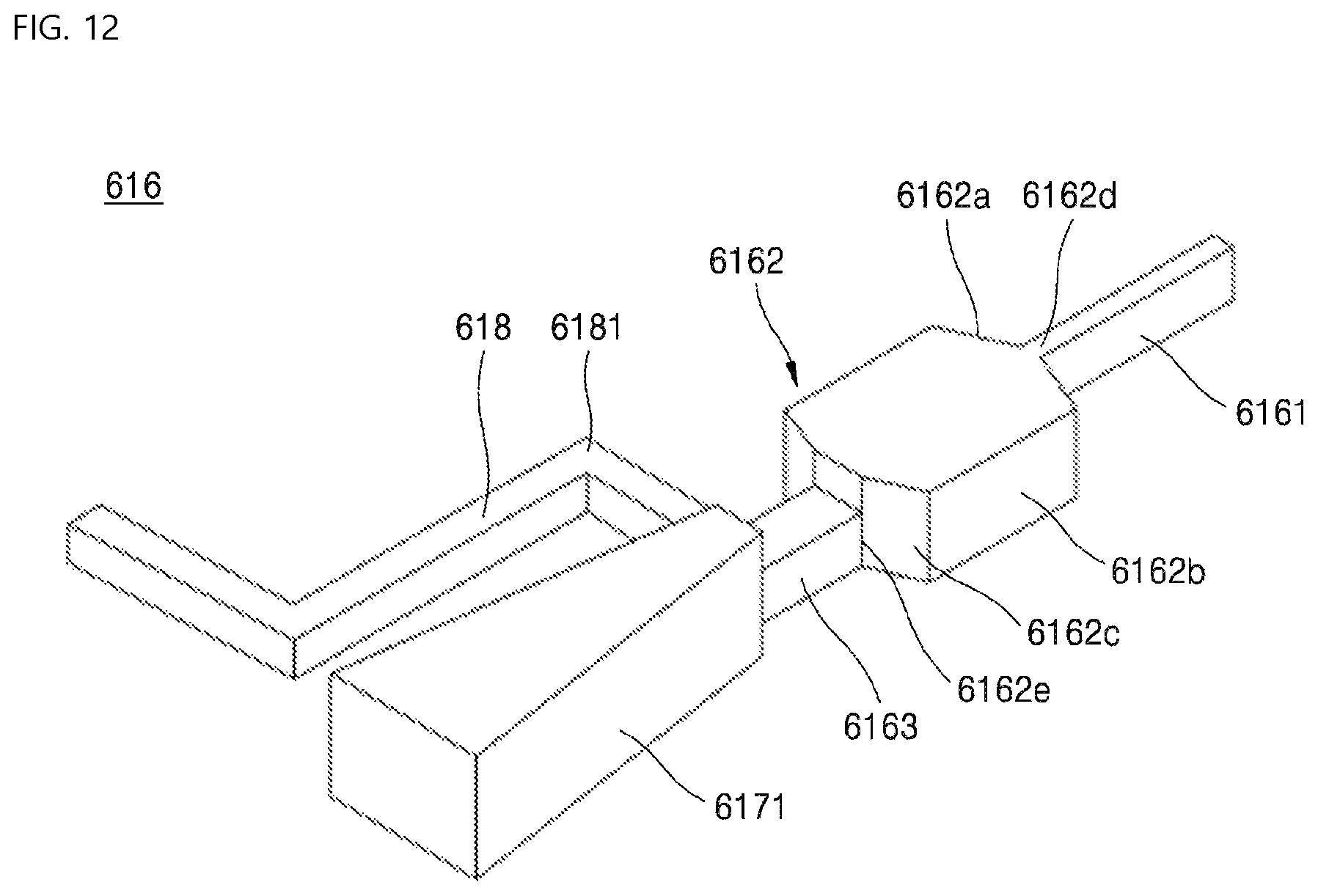 Patent US12324553 Figure 12 – Dishwasher
