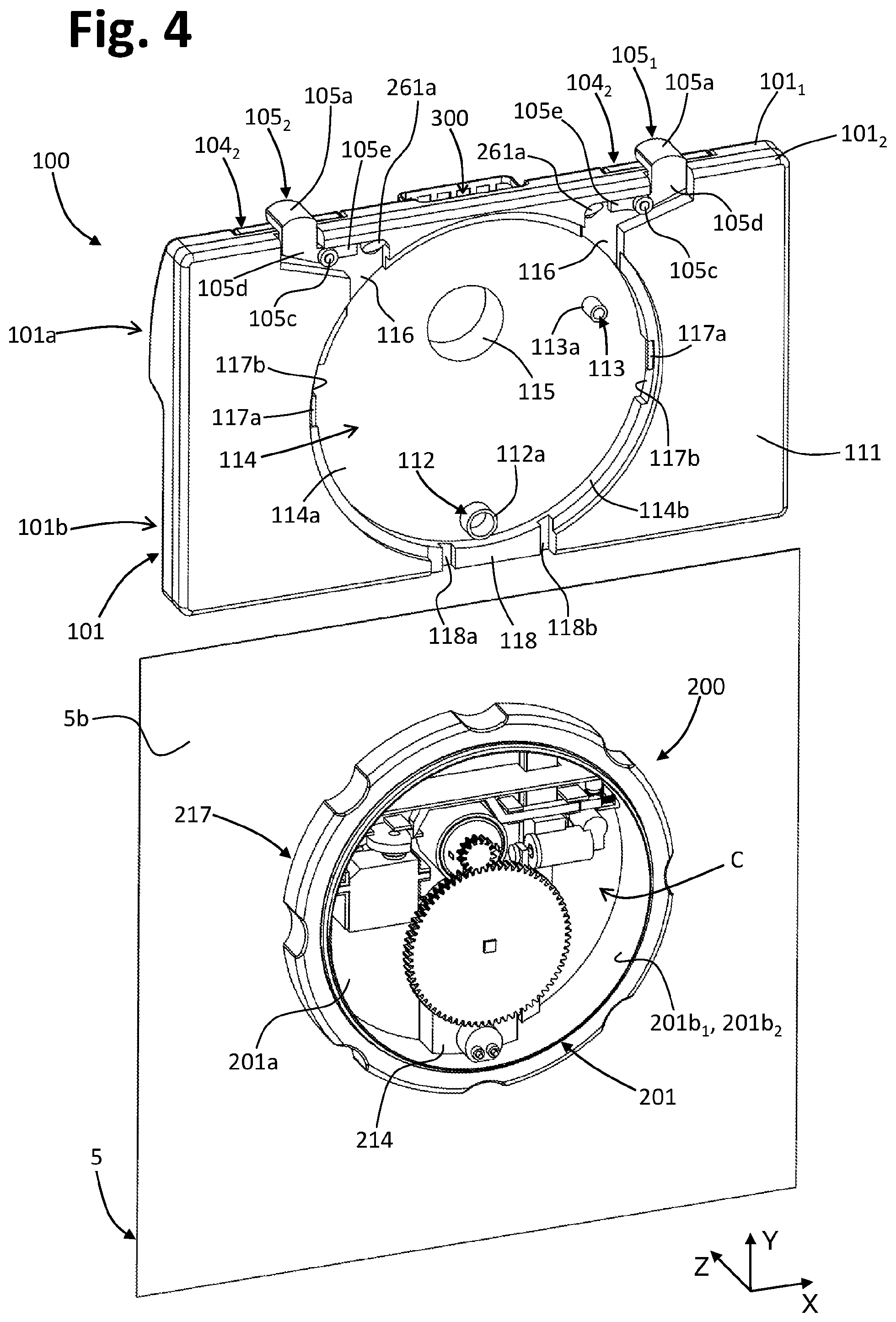 Patent US12324554 Figure 3 – Washing agent dispenser for dishwashing machines