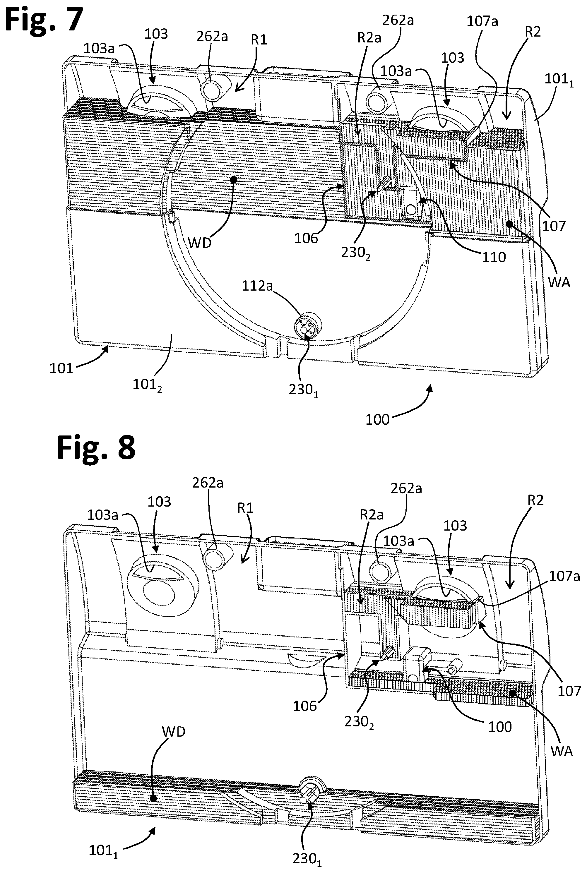 Patent US12324554 Figure 5 – Washing agent dispenser for dishwashing machines