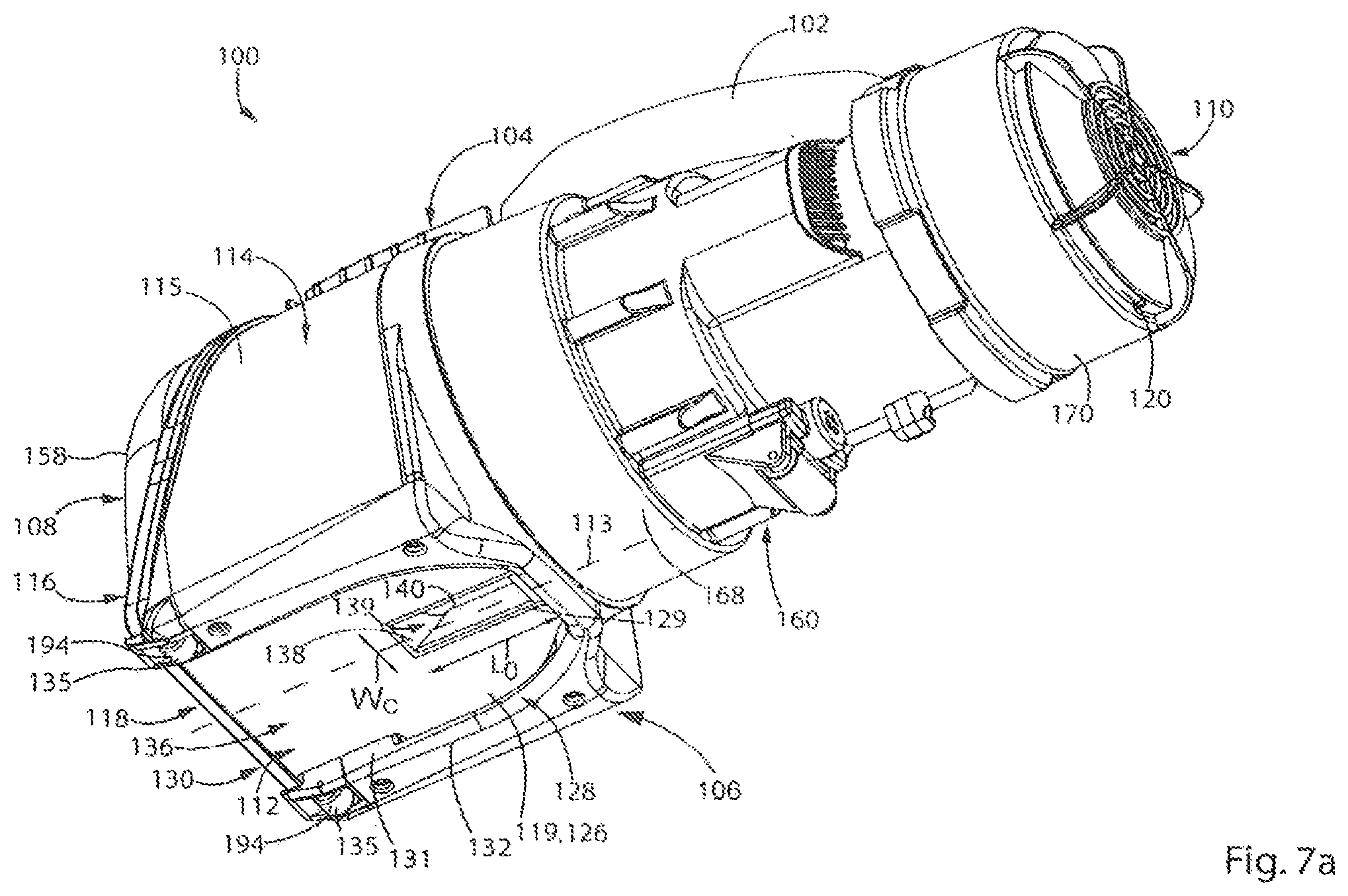 Patent US12324556 Figure 7 – Hand vacuum cleaner
