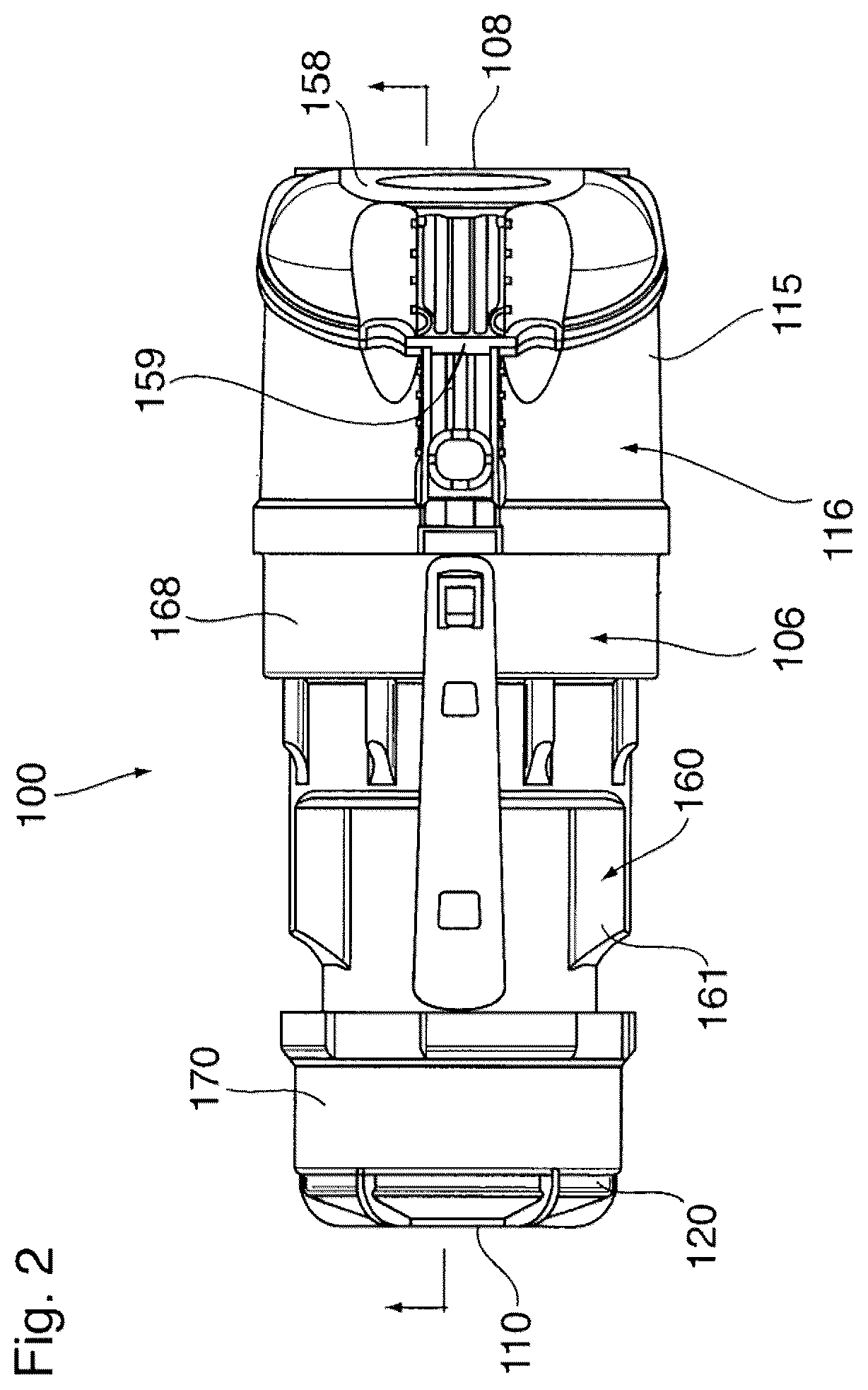 Patent US12324557 Figure 2 – Portable surface cleaning apparatus