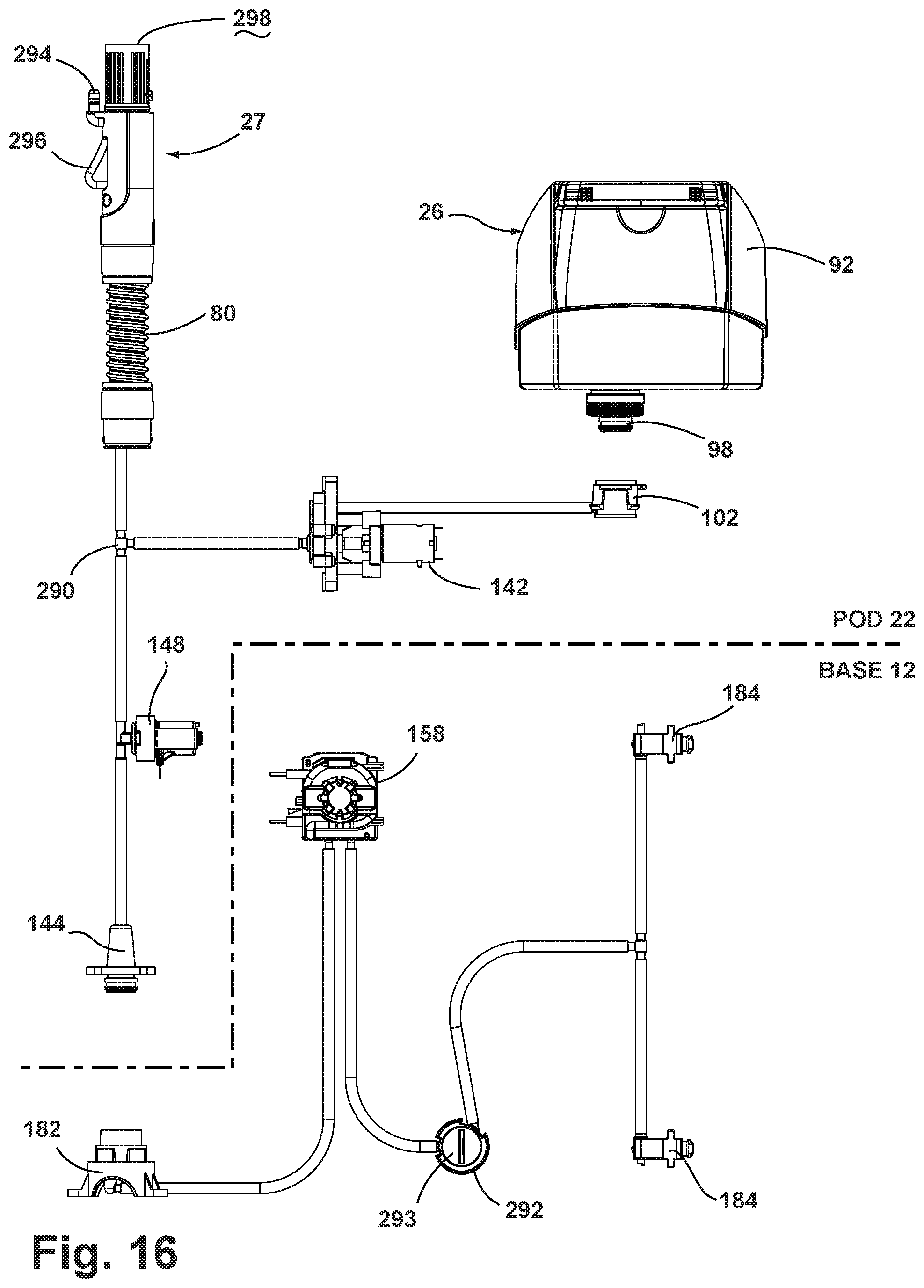 Patent US12324558 Figure 15 – Extraction cleaner