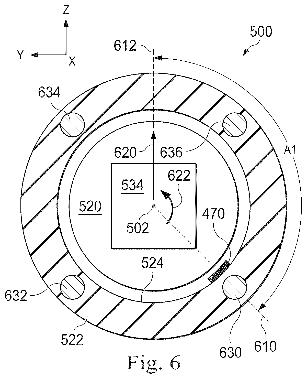 Patent US12324560 Figure 6 – Systems and methods for detecting an orientation of medical instruments
