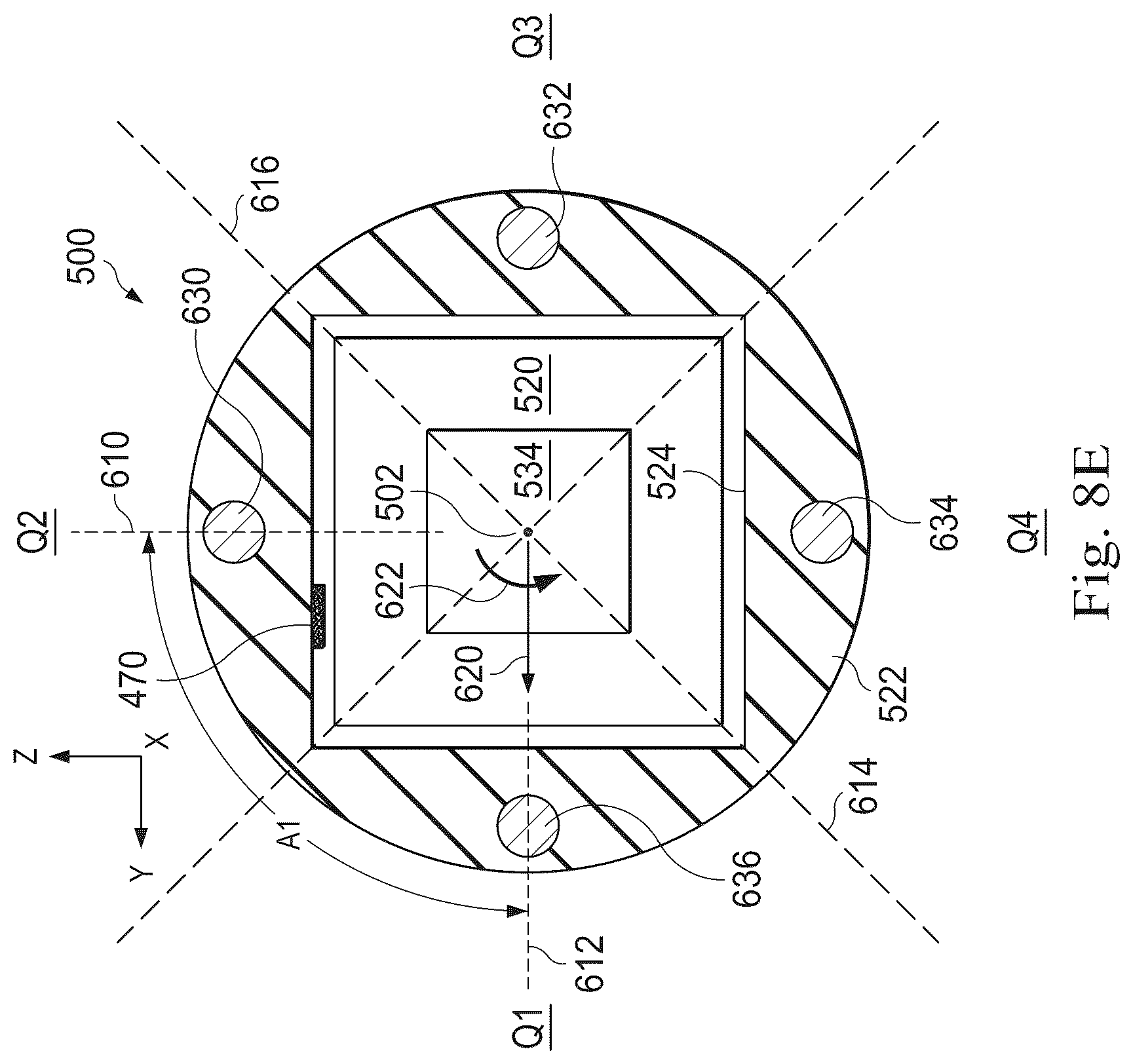 Patent US12324560 Figure 12 – Systems and methods for detecting an orientation of medical instruments