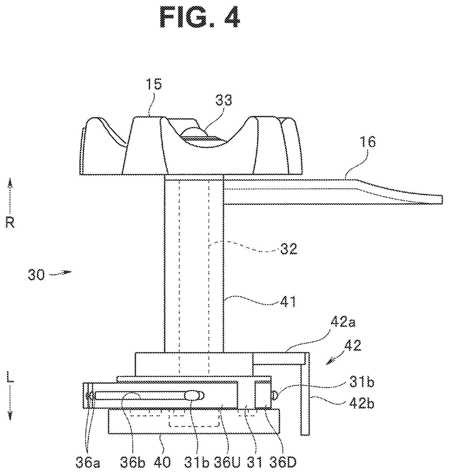 Patent US12324566 Figure 4 – Bending operation mechanism for endoscope and endoscope