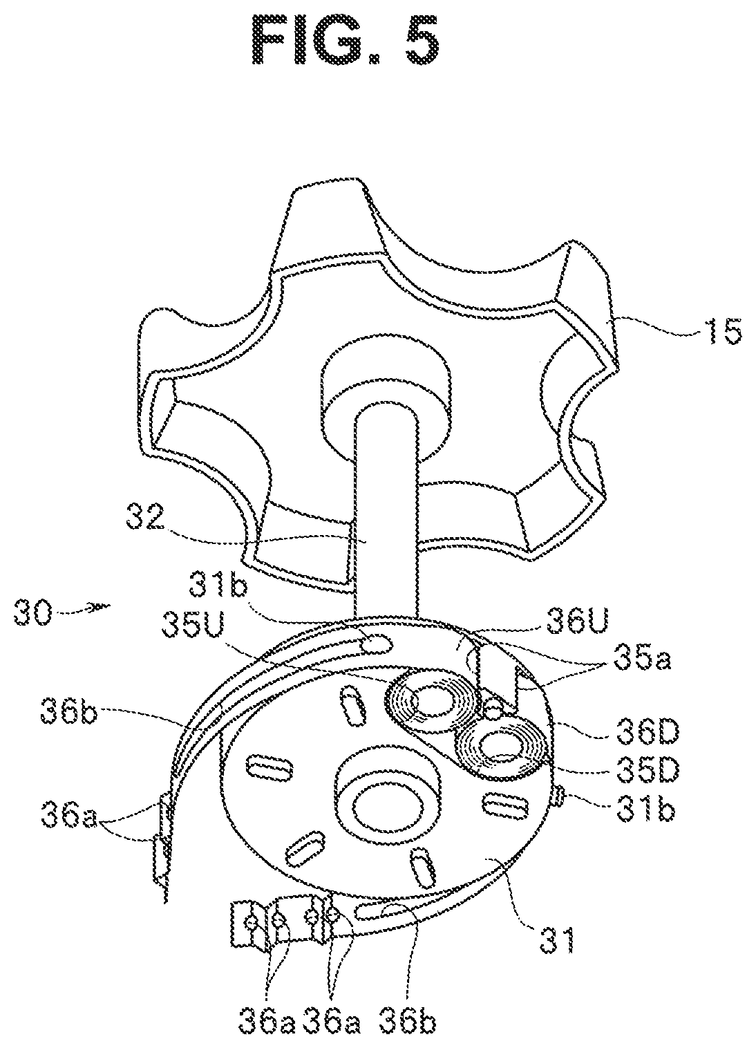 Patent US12324566 Figure 5 – Bending operation mechanism for endoscope and endoscope