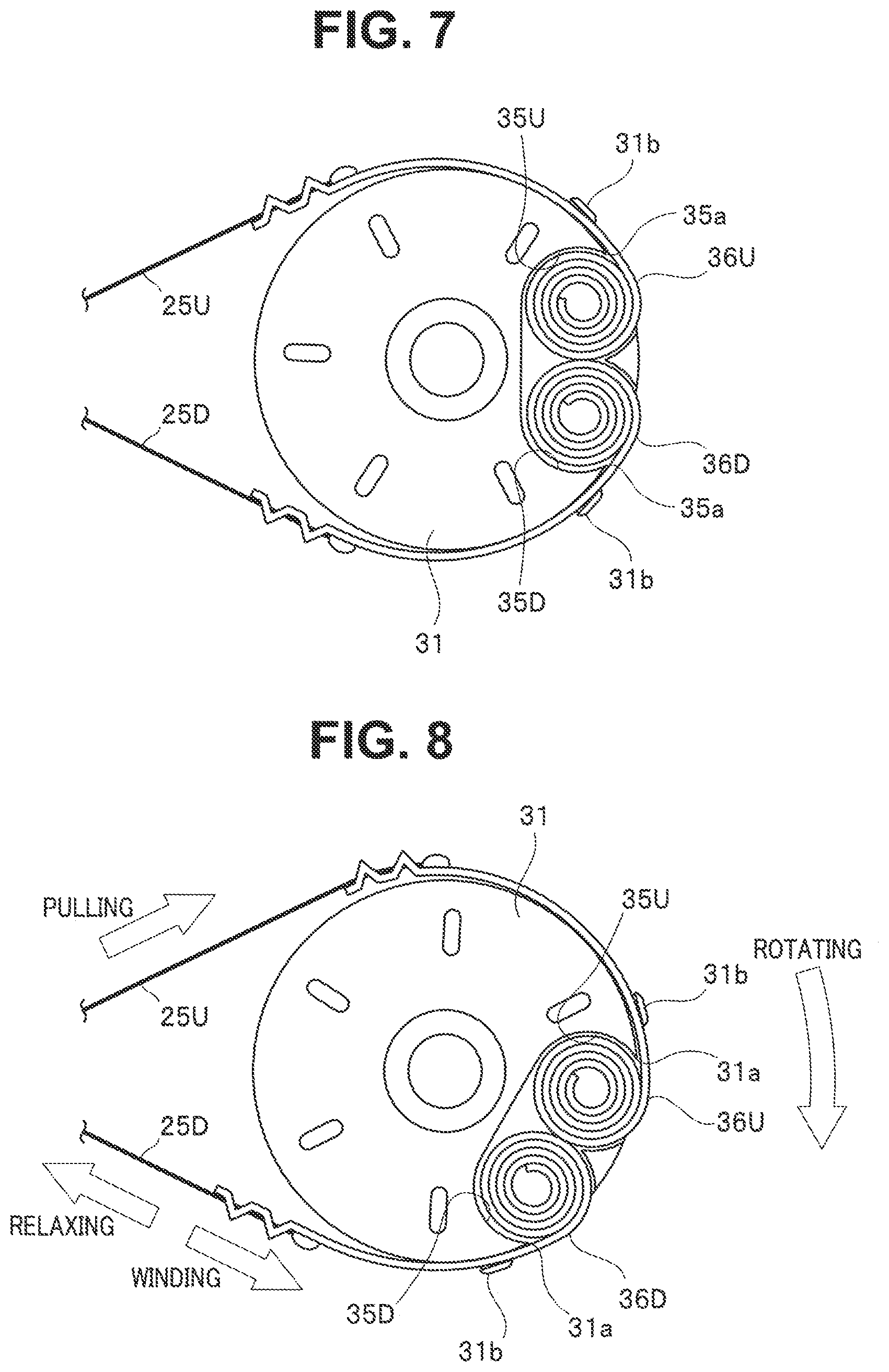 Patent US12324566 Figure 7 – Bending operation mechanism for endoscope and endoscope