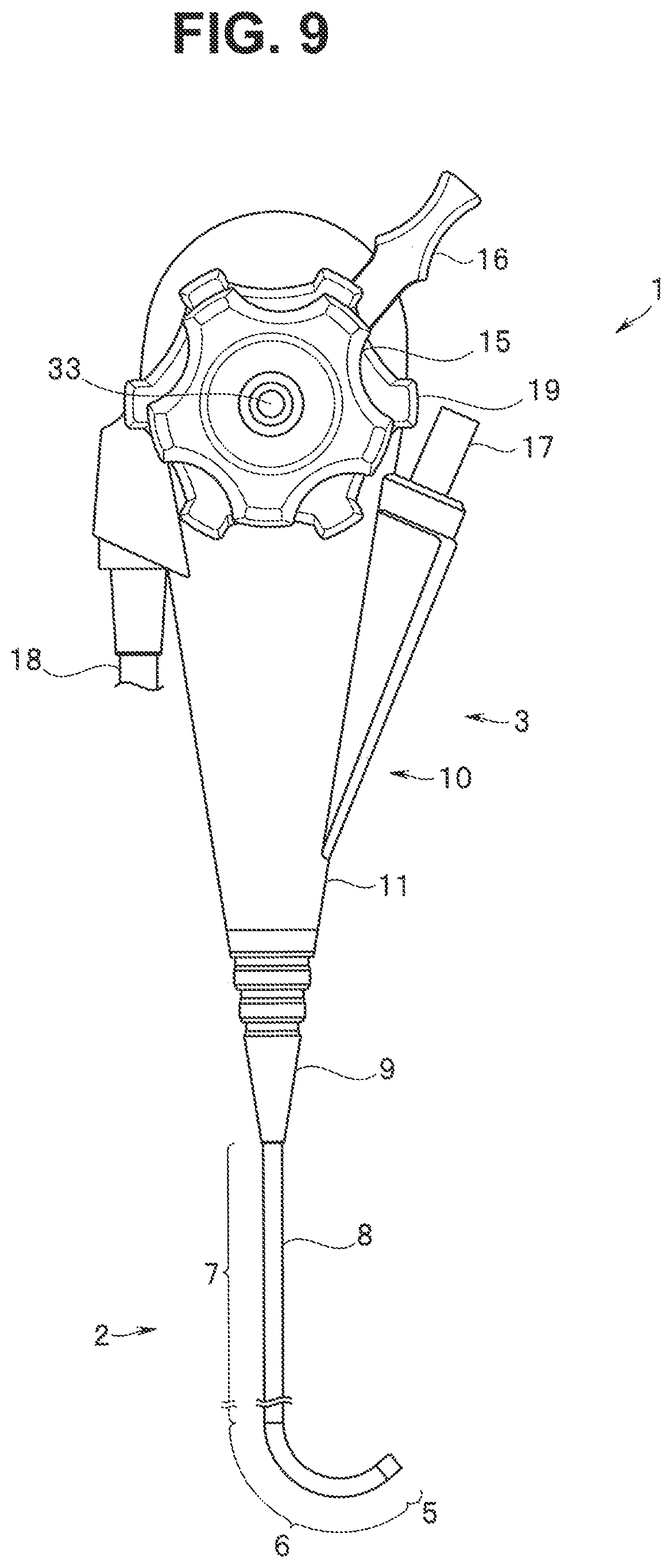 Patent US12324566 Figure 8 – Bending operation mechanism for endoscope and endoscope