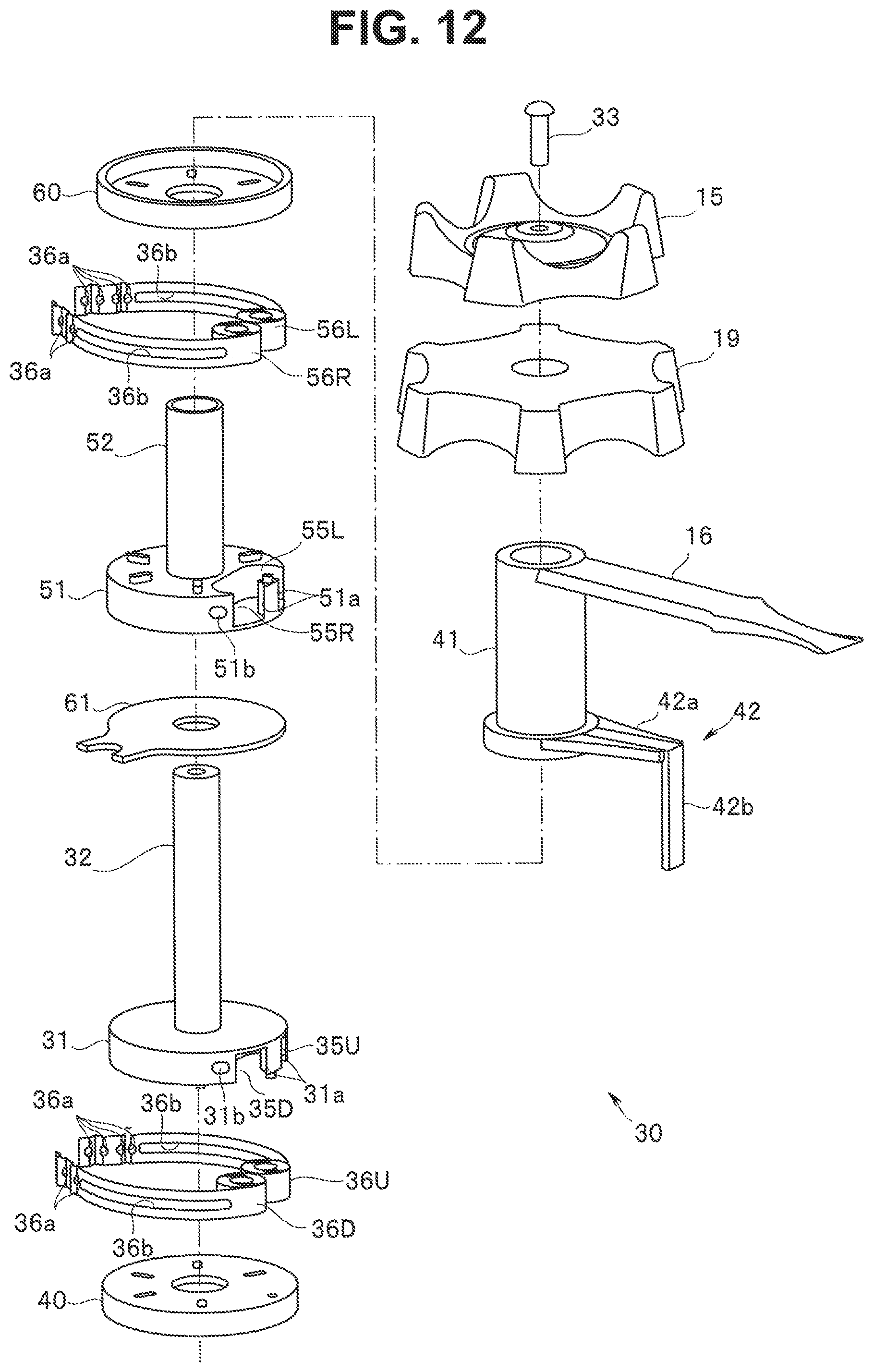 Patent US12324566 Figure 11 – Bending operation mechanism for endoscope and endoscope