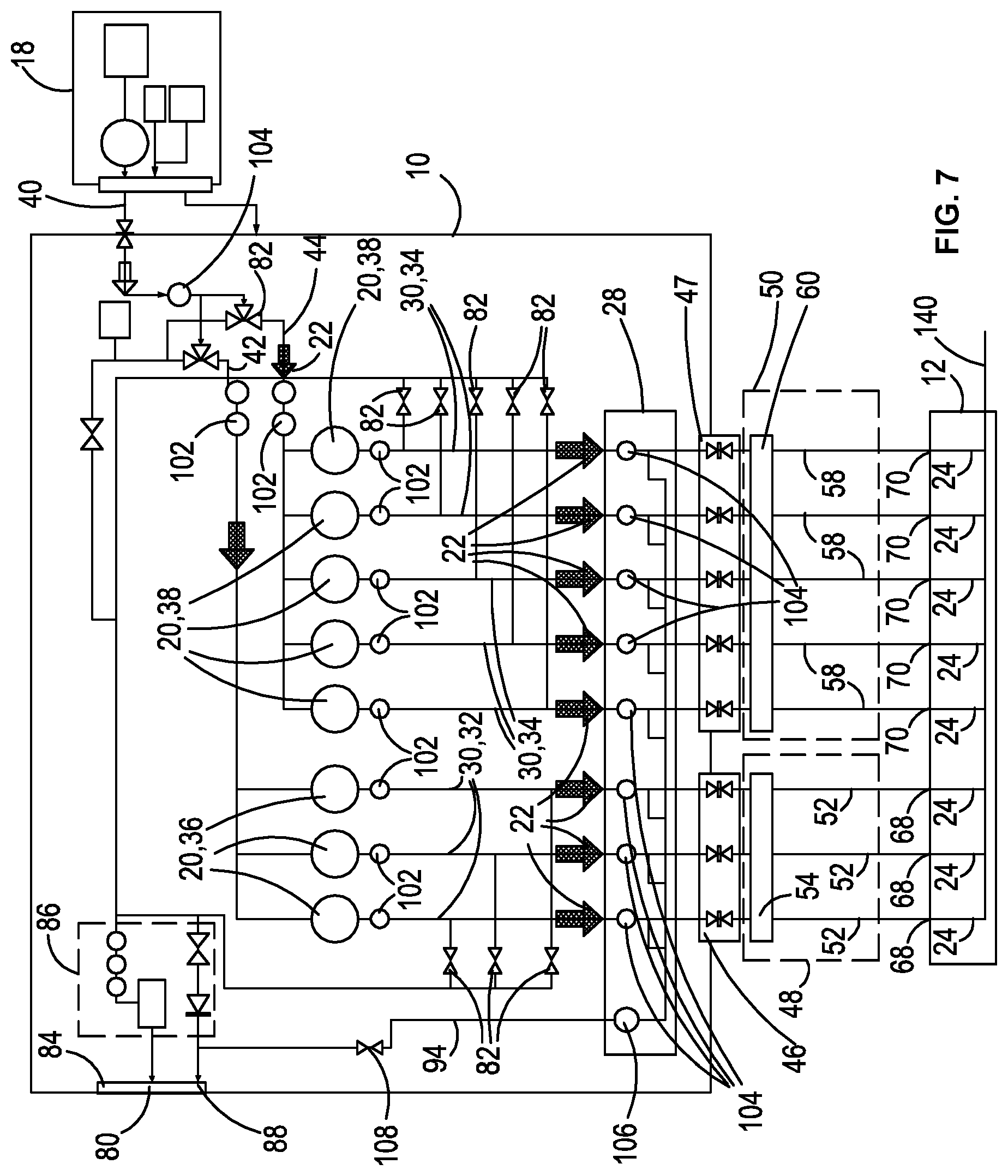 Patent US12324567 Figure 7 – Apparatus and method for cleaning a medical device