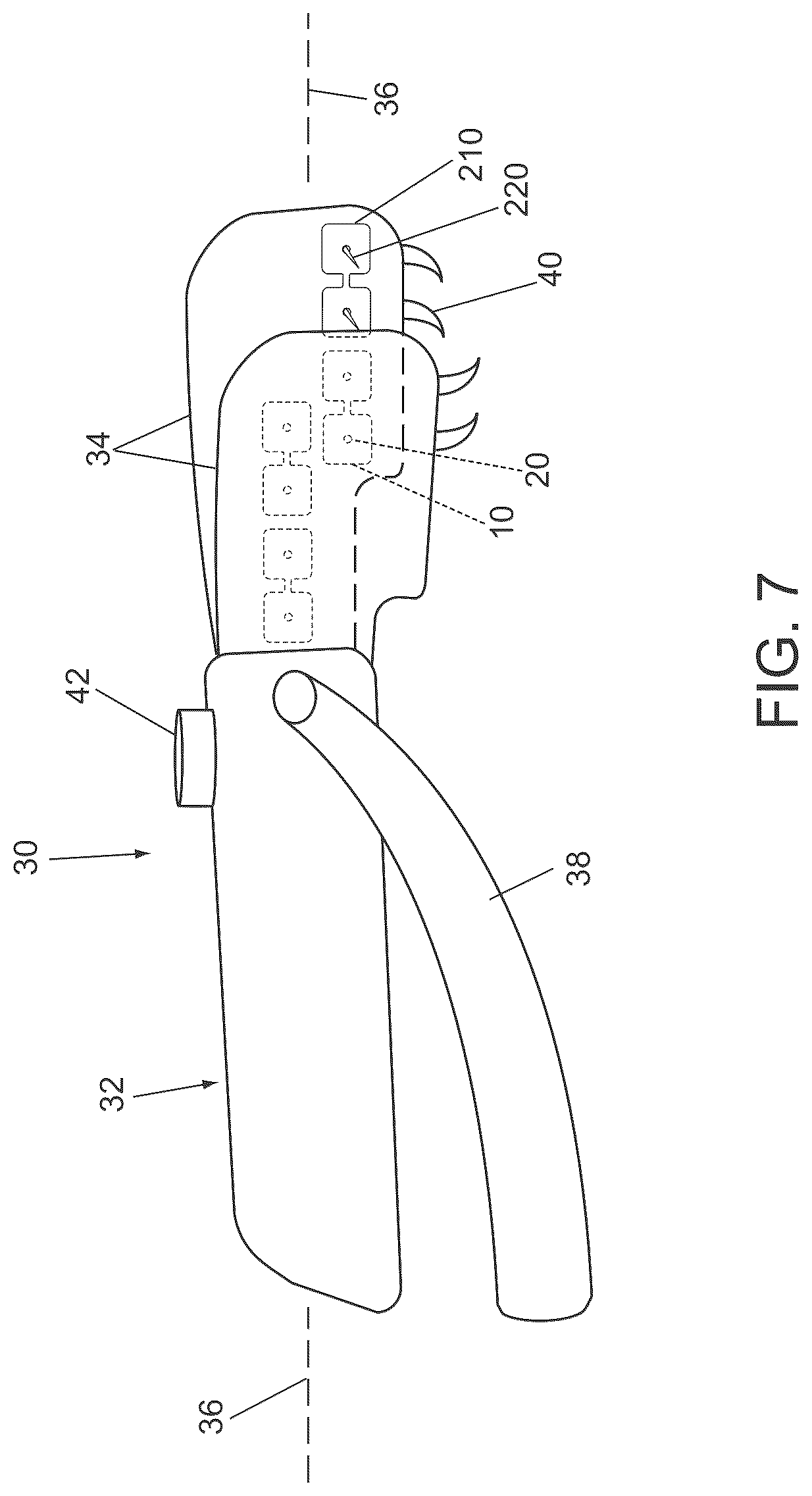 Patent US12324575 Figure 7 – Devices and methods for closing abdominal fascia and other incisions