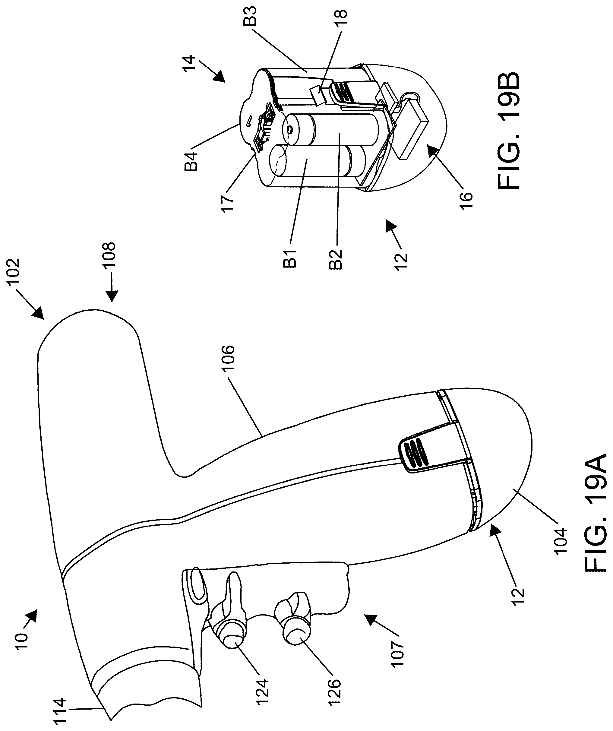 Patent US12324579 Figure 18 – Mechanisms for compensating for battery pack failure in powered surgical instruments