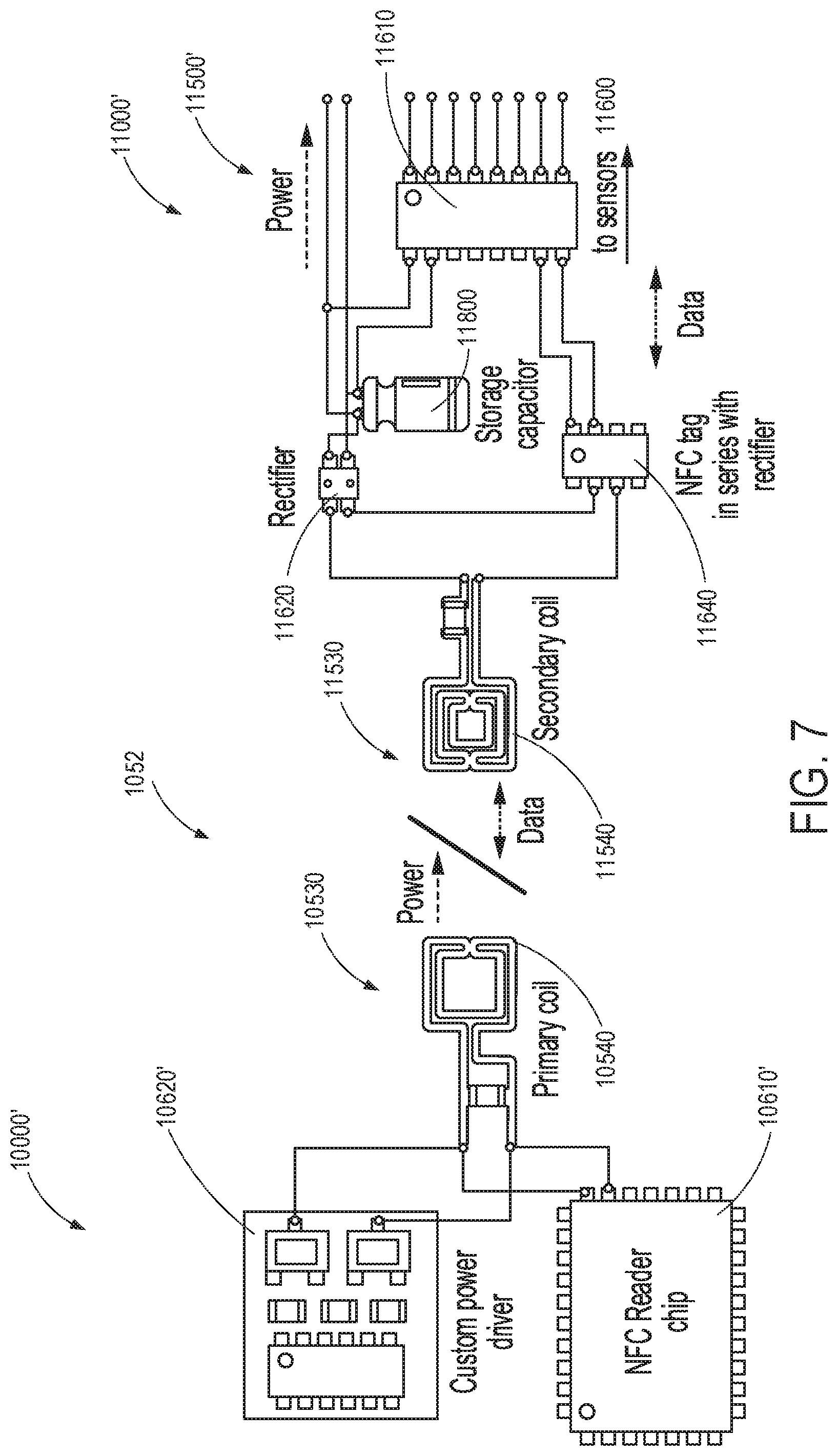 Patent US12324580 Figure 9 – Method of powering and communicating with a staple cartridge
