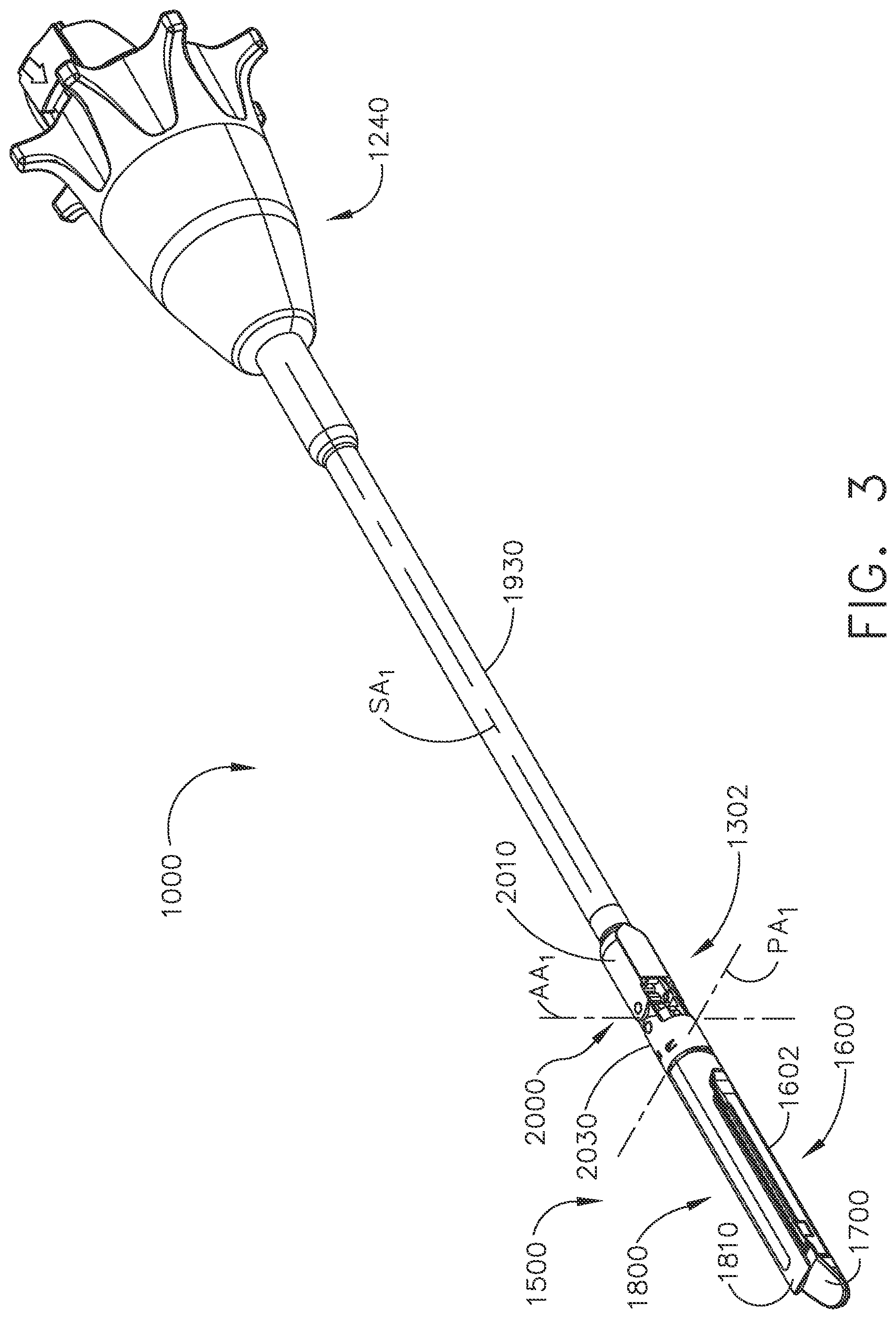 Patent US12324581 Figure 3 – Surgical instrument comprising selectively actuatable rotatable couplers