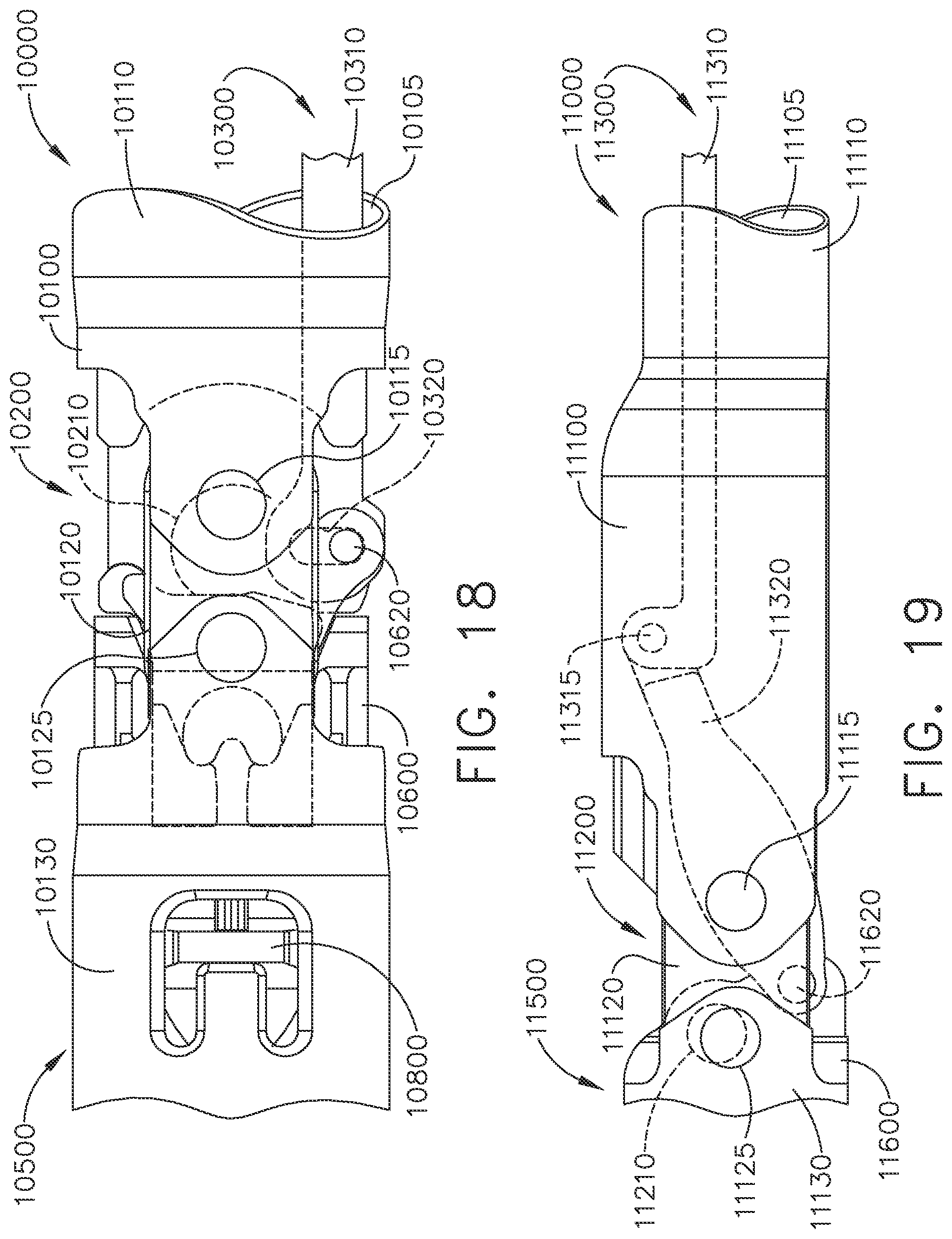 Patent US12324581 Figure 18 – Surgical instrument comprising selectively actuatable rotatable couplers