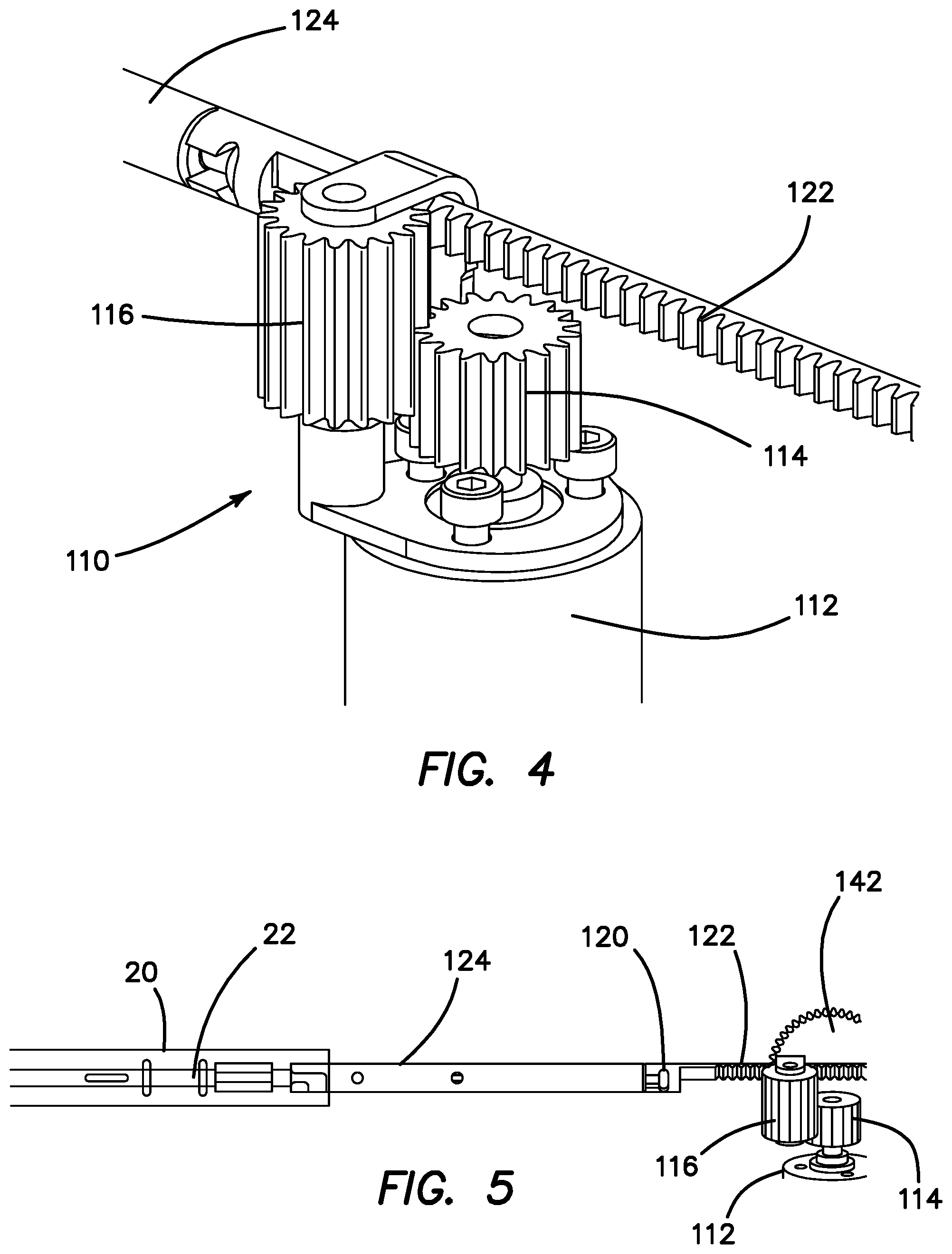 Patent US12324582 Figure 4 – Surgical stapler having a powered handle