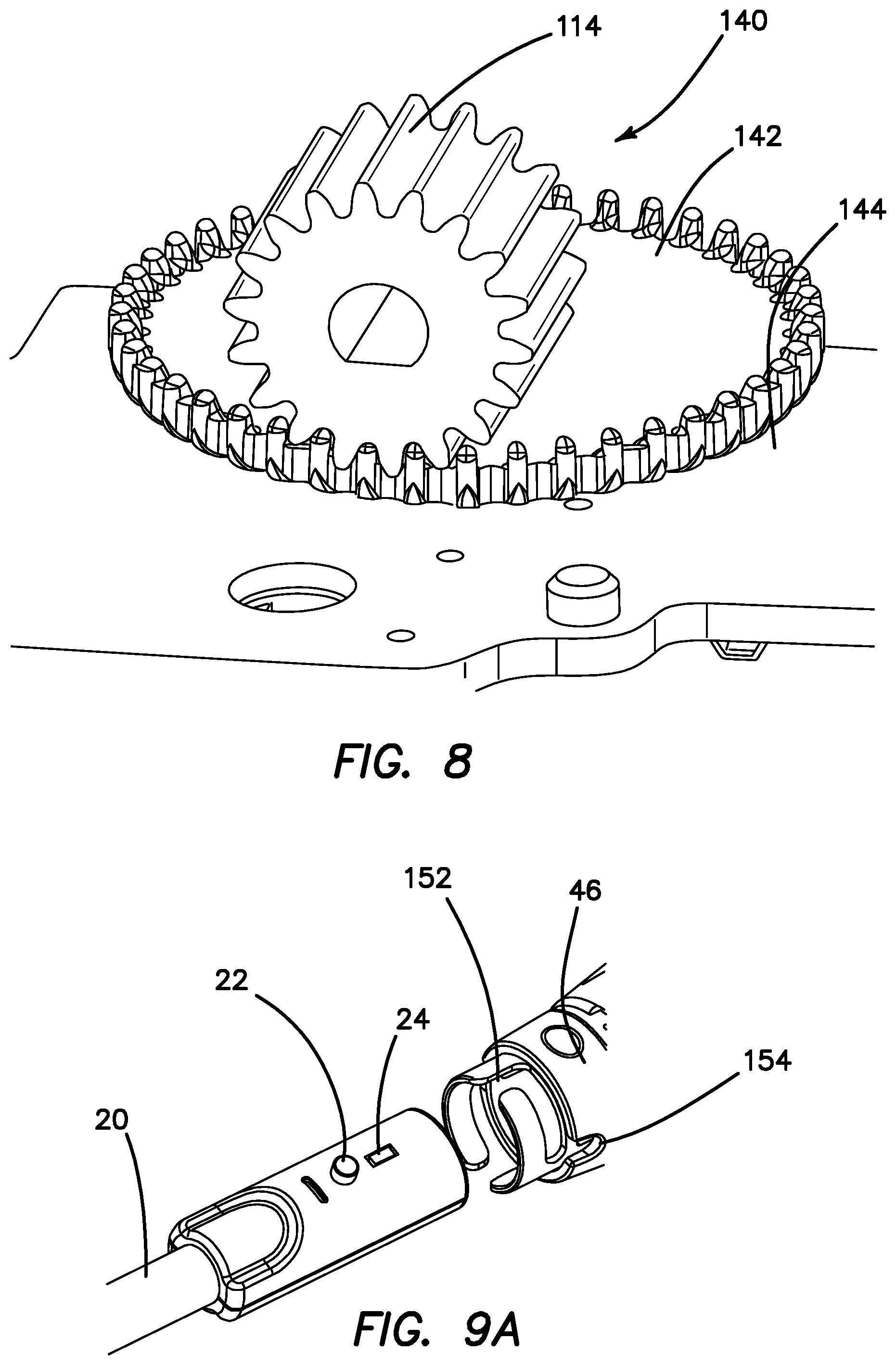 Patent US12324582 Figure 6 – Surgical stapler having a powered handle