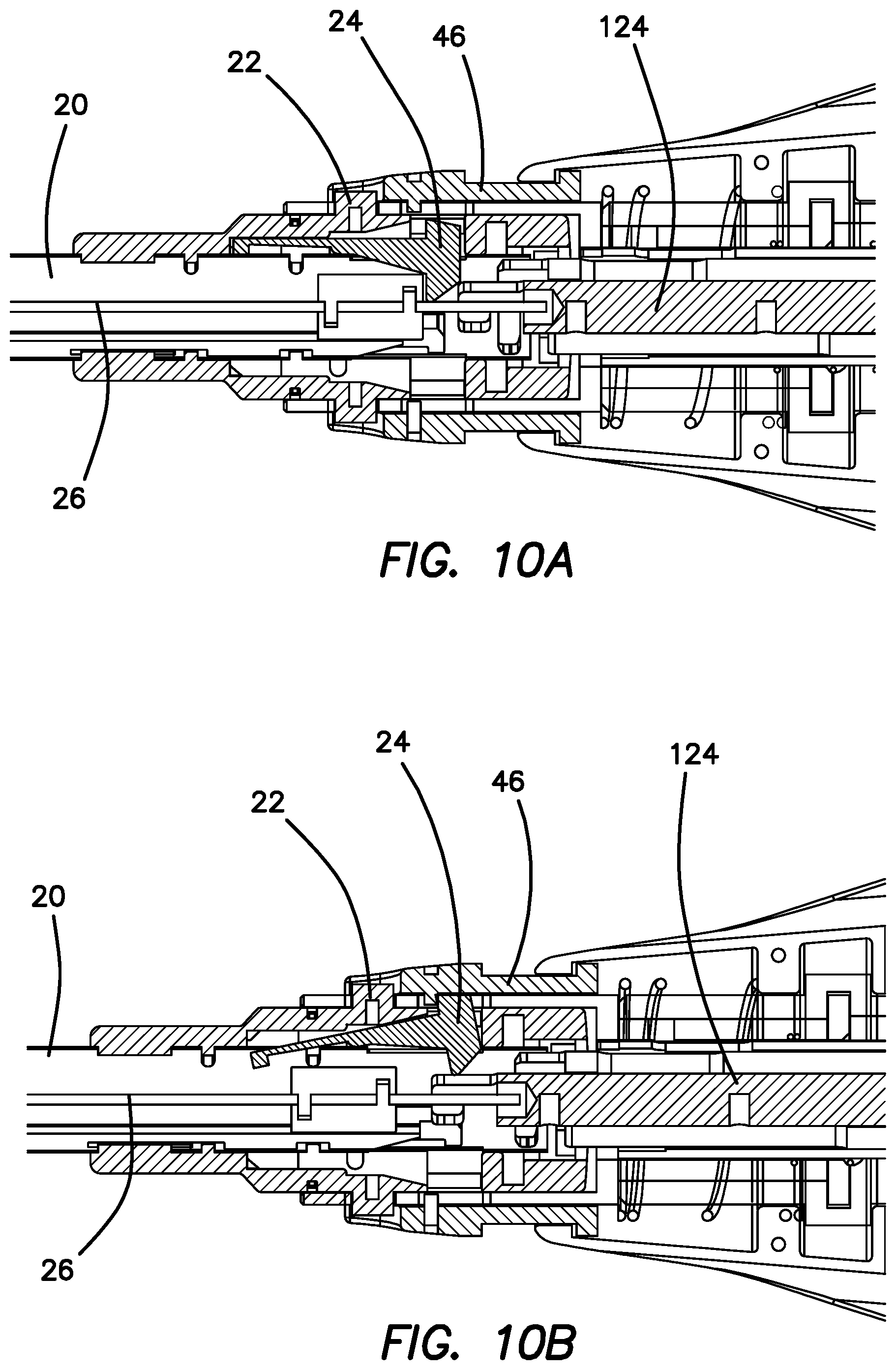 Patent US12324582 Figure 8 – Surgical stapler having a powered handle