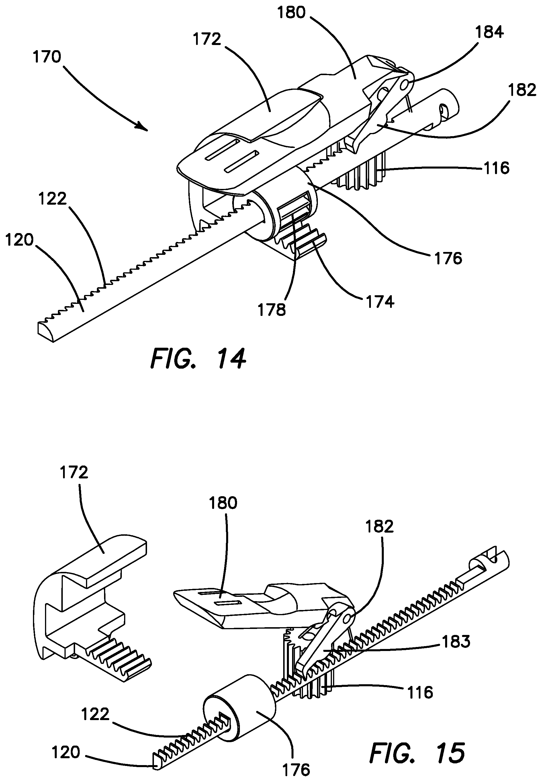 Patent US12324582 Figure 13 – Surgical stapler having a powered handle