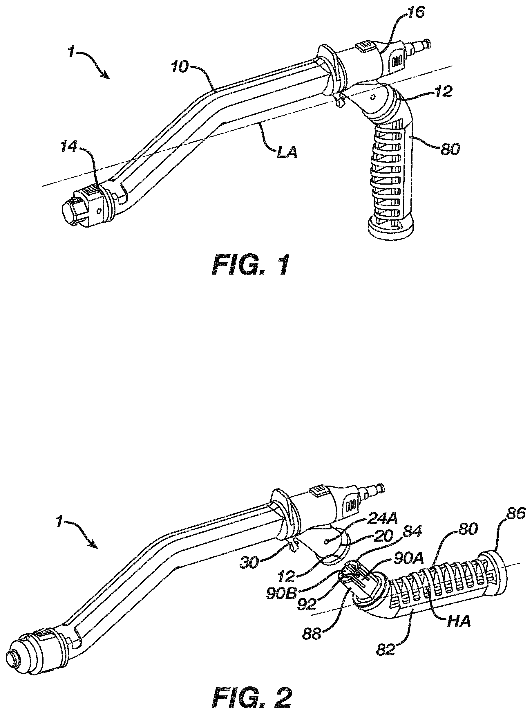 Patent US12324595 Figure 1 – Adjustable reamer driver and impactor, and methods of preparing said driver and impactor