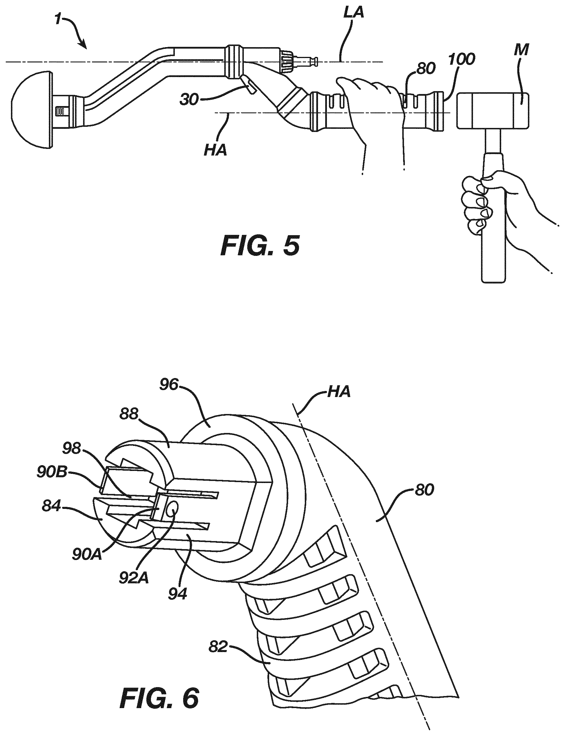Patent US12324595 Figure 3 – Adjustable reamer driver and impactor, and methods of preparing said driver and impactor