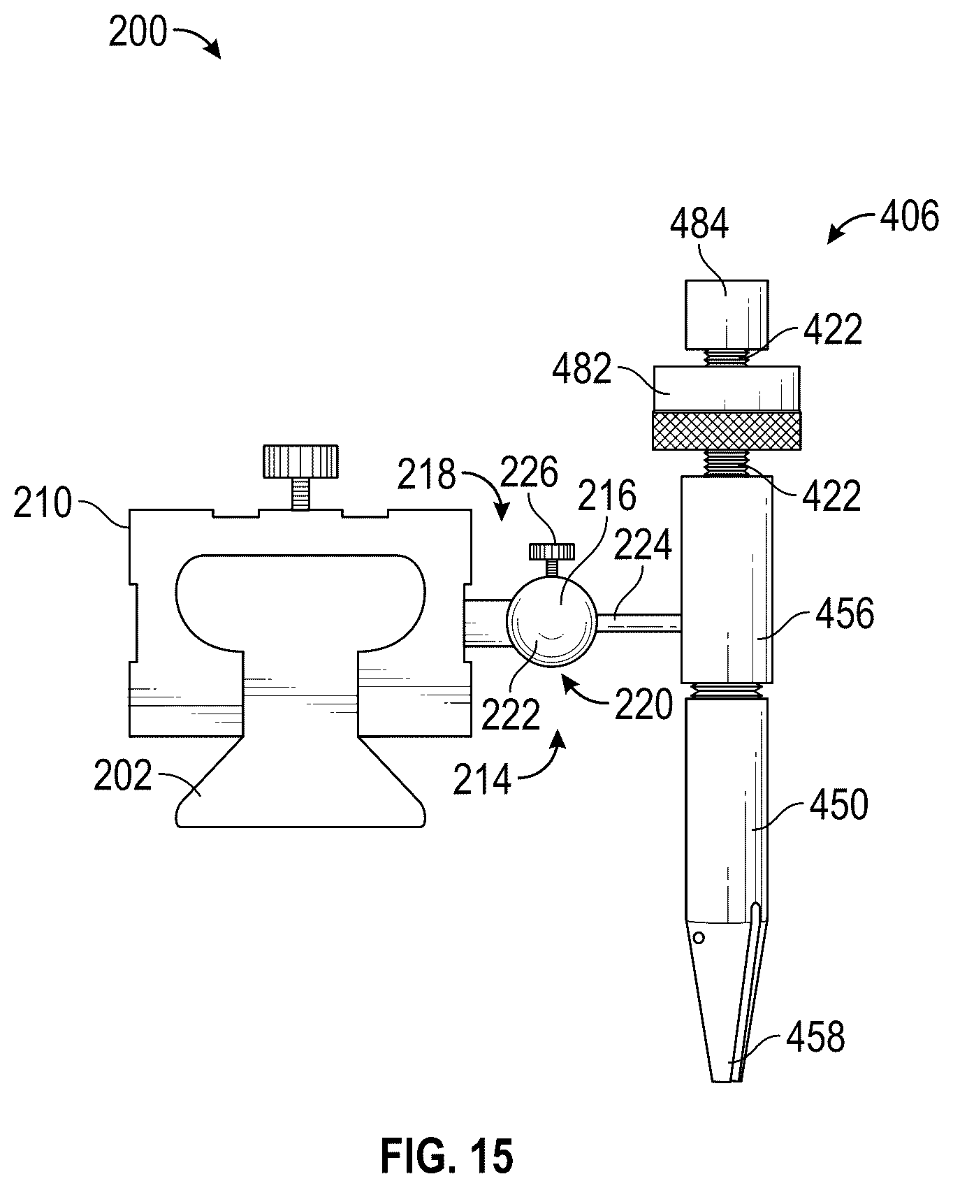 Patent US12324596 Figure 15 – Apparatus and bone cutting device for removal of bone tissue