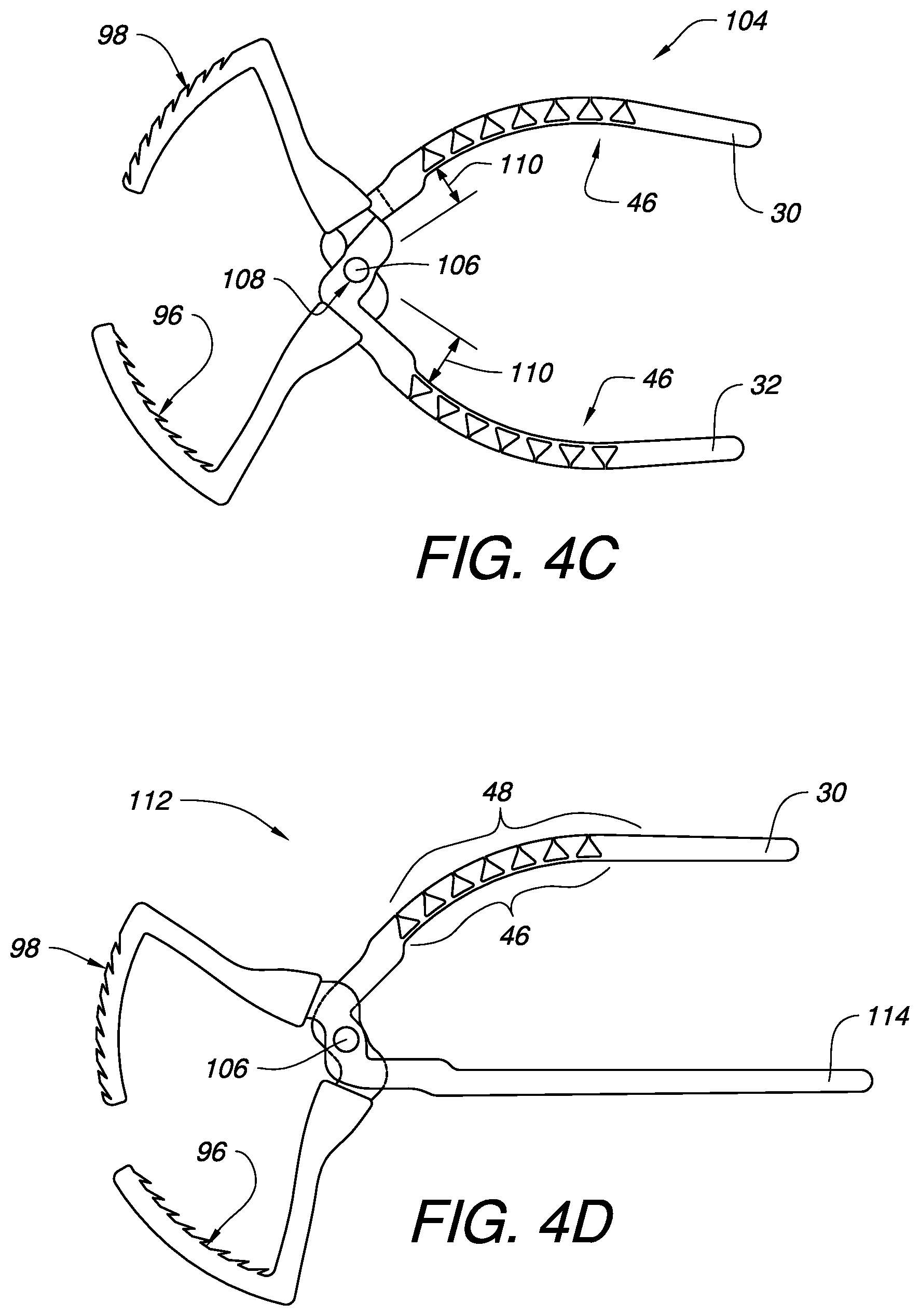 Patent US12324600 Figure 5 – Surgical clamp and clamp jaw