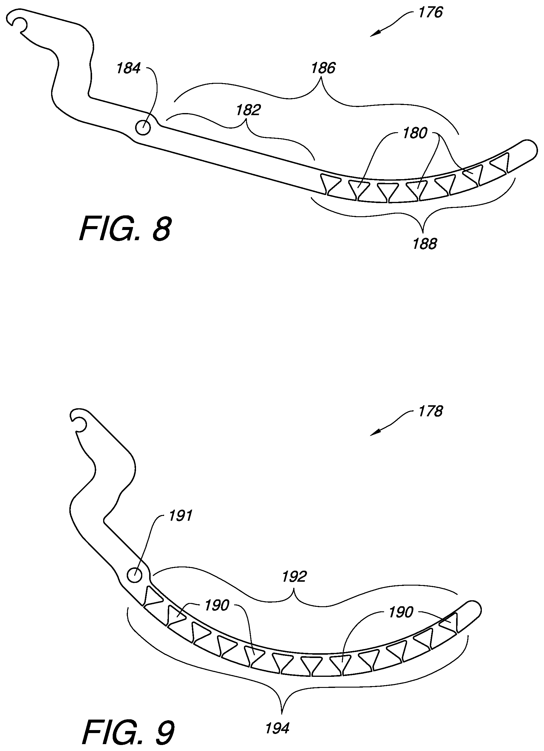Patent US12324600 Figure 9 – Surgical clamp and clamp jaw