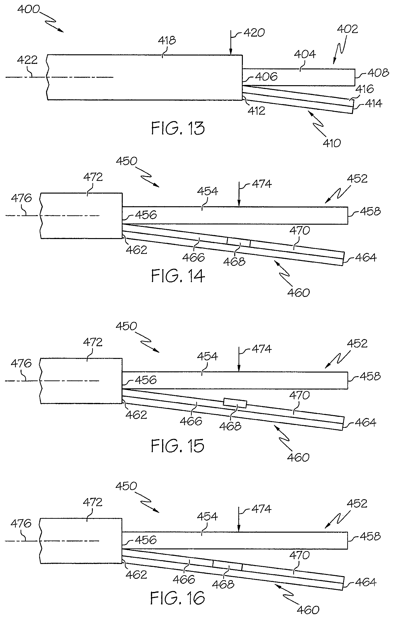 Patent US12324602 Figure 12 – Ultrasonic end effectors with increased active length