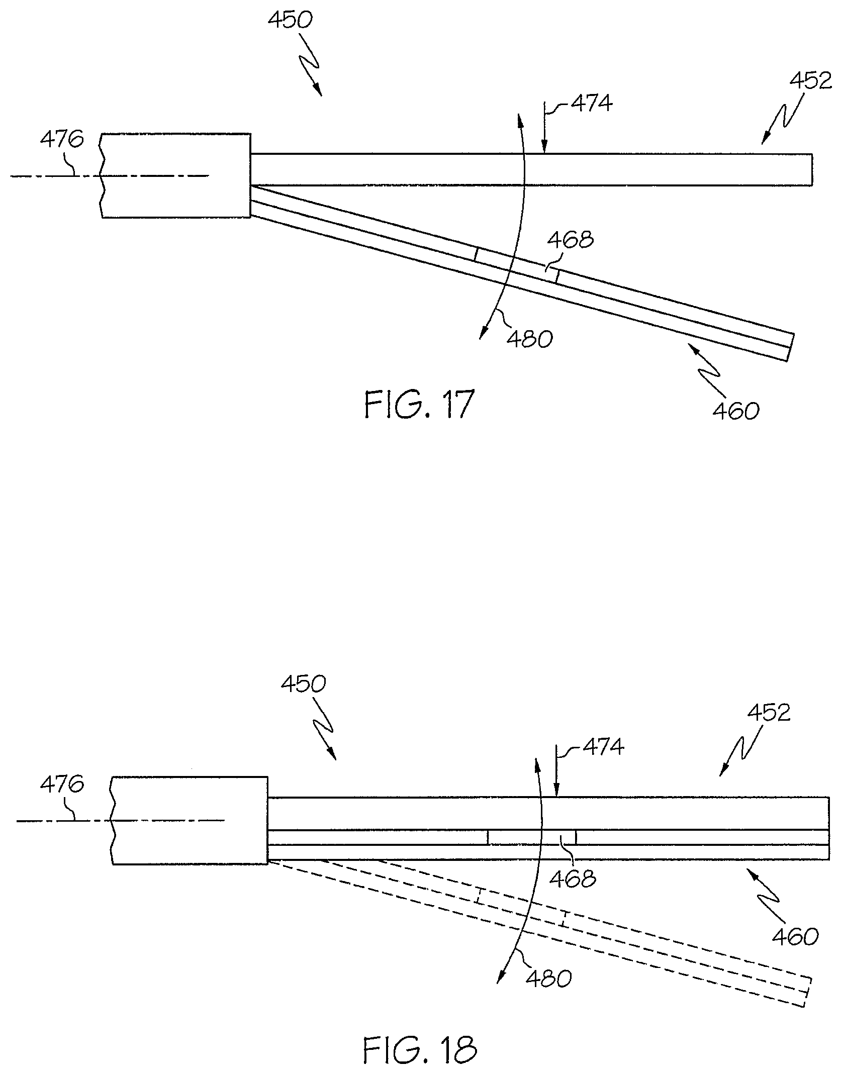 Patent US12324602 Figure 13 – Ultrasonic end effectors with increased active length