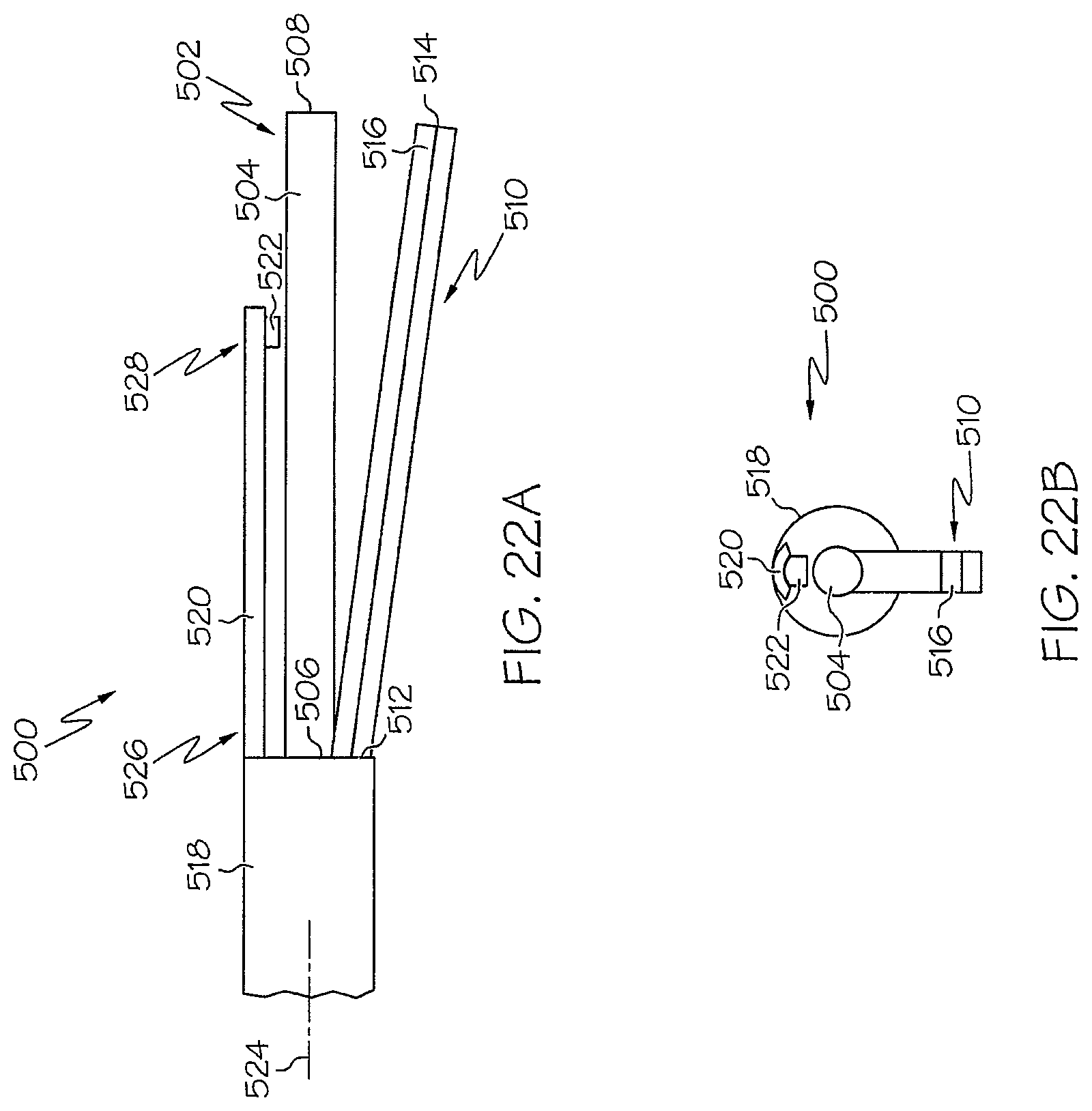Patent US12324602 Figure 17 – Ultrasonic end effectors with increased active length
