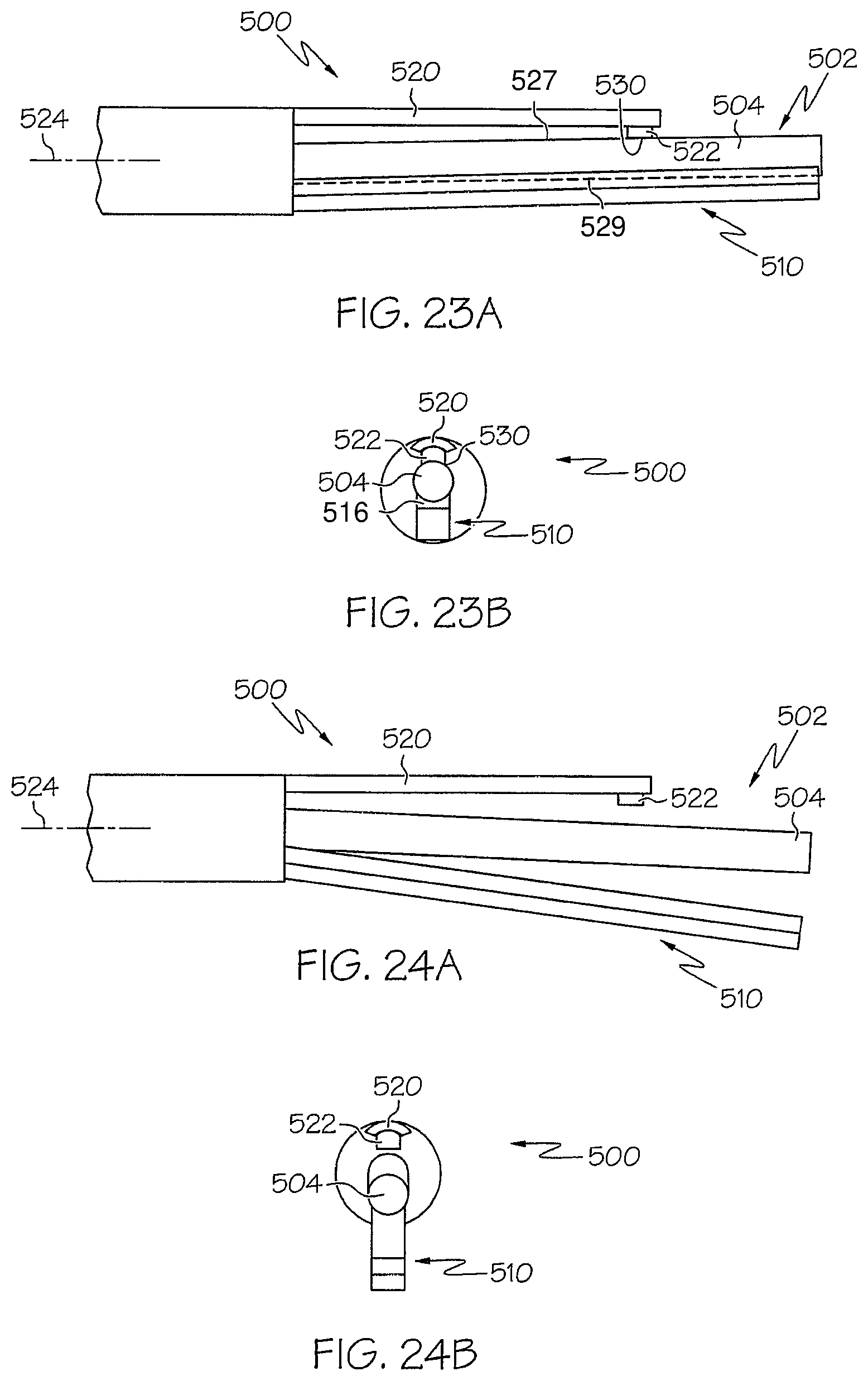 Patent US12324602 Figure 18 – Ultrasonic end effectors with increased active length