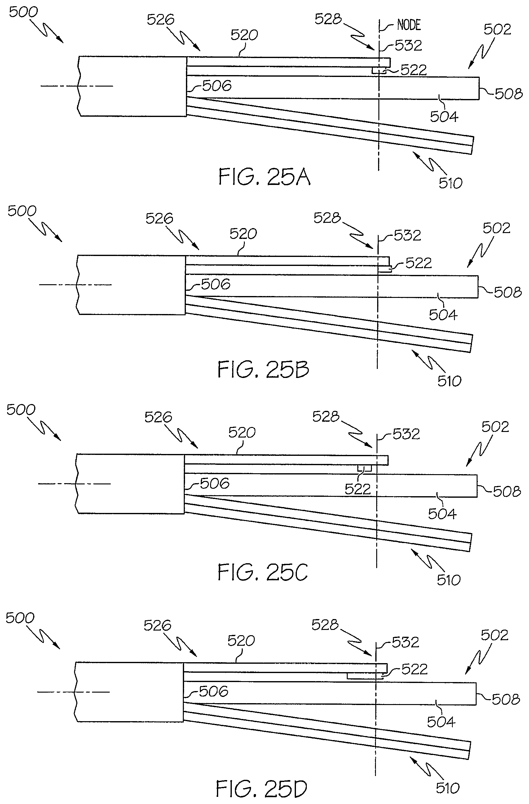 Patent US12324602 Figure 19 – Ultrasonic end effectors with increased active length
