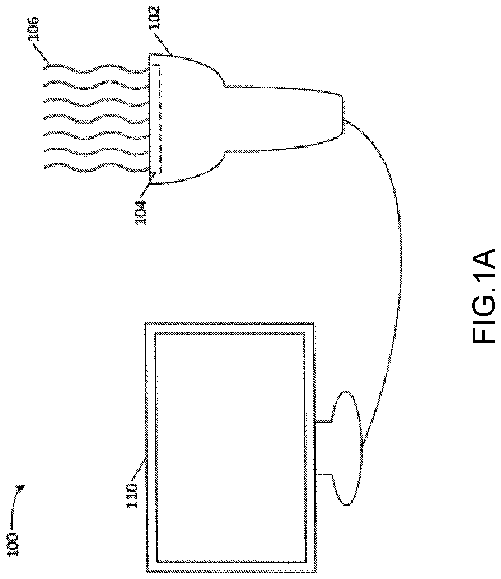 Patent US12324604 Figure 1 – Localization device for inserting localizer and methods of insertion