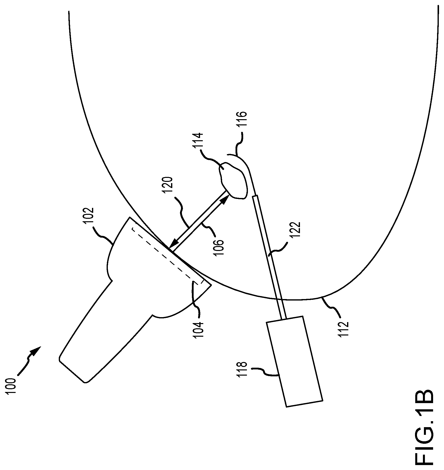 Patent US12324604 Figure 2 – Localization device for inserting localizer and methods of insertion