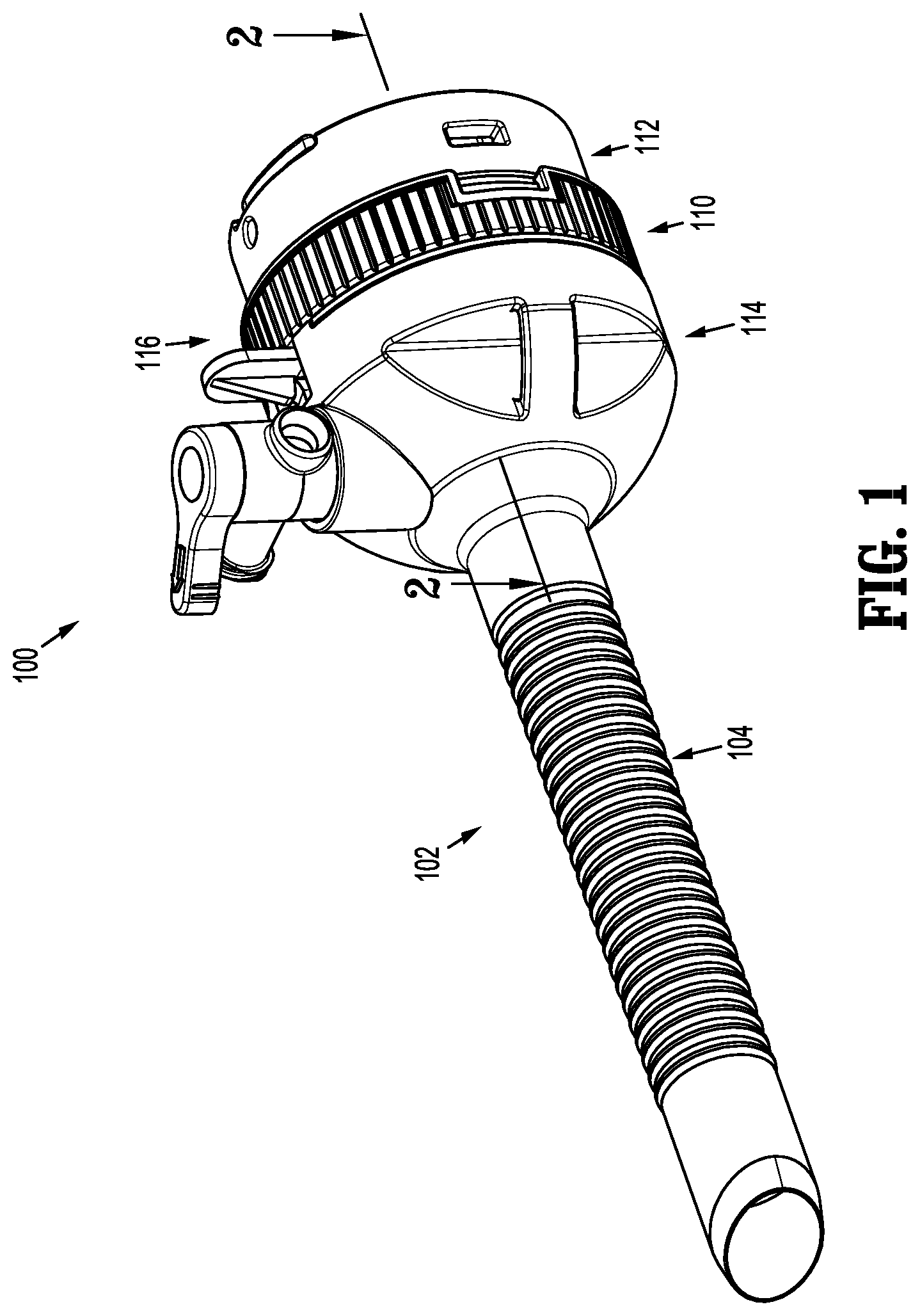 Patent US12324606 Figure 1 – Seal assemblies for surgical access assemblies