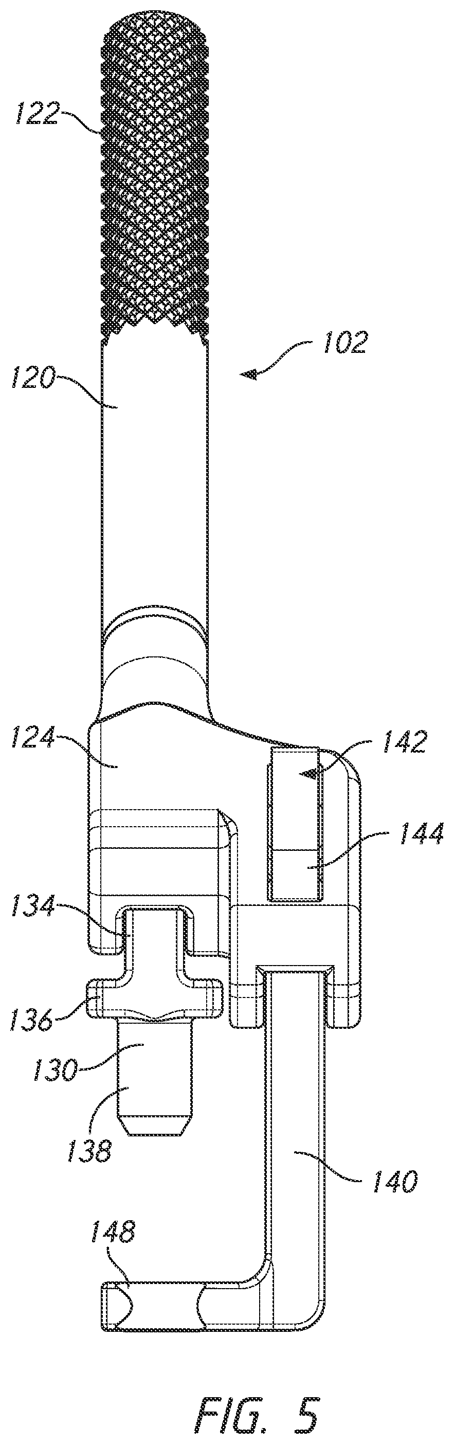 Patent US12324610 Figure 5 – Lever reducer