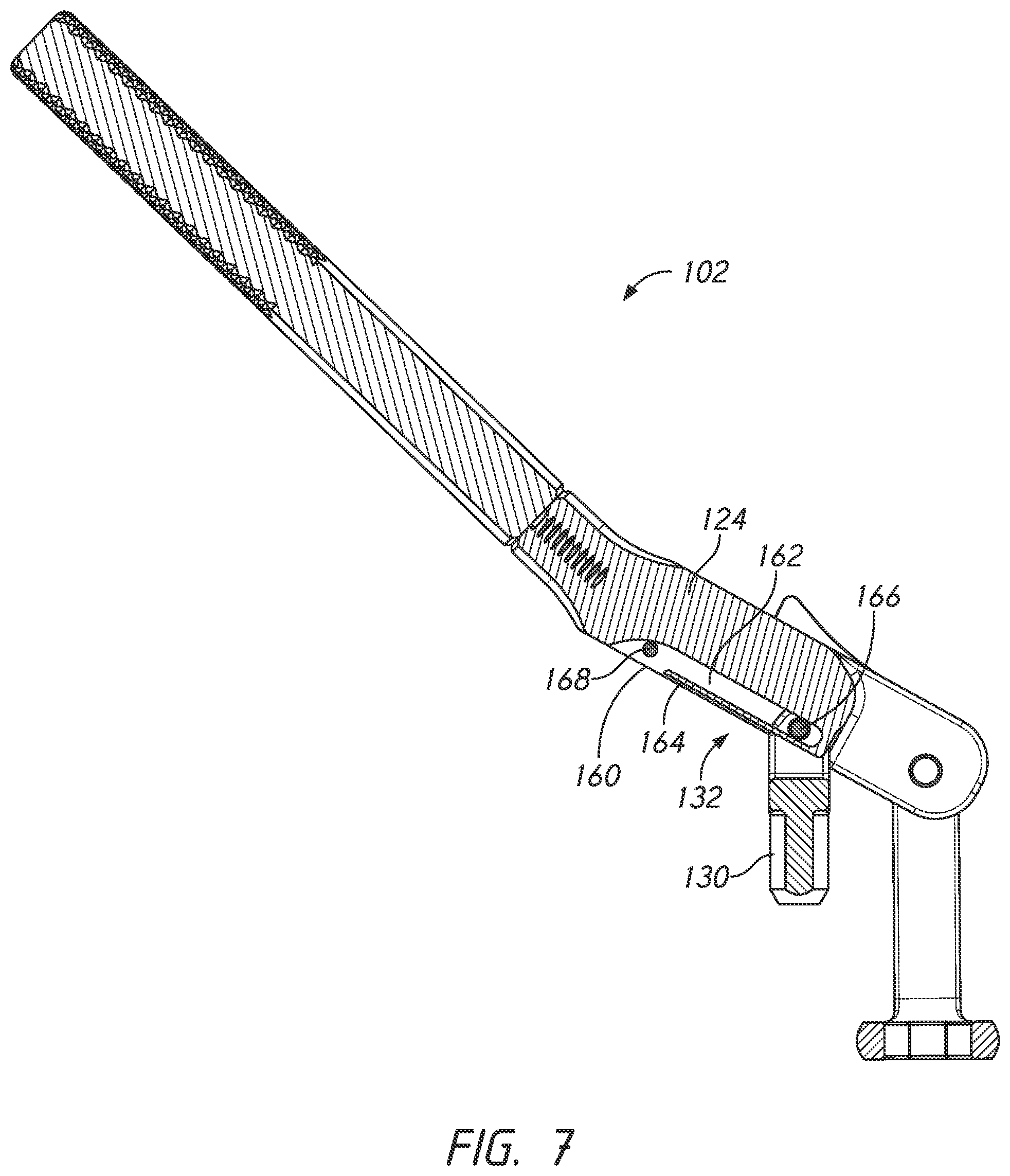 Patent US12324610 Figure 7 – Lever reducer