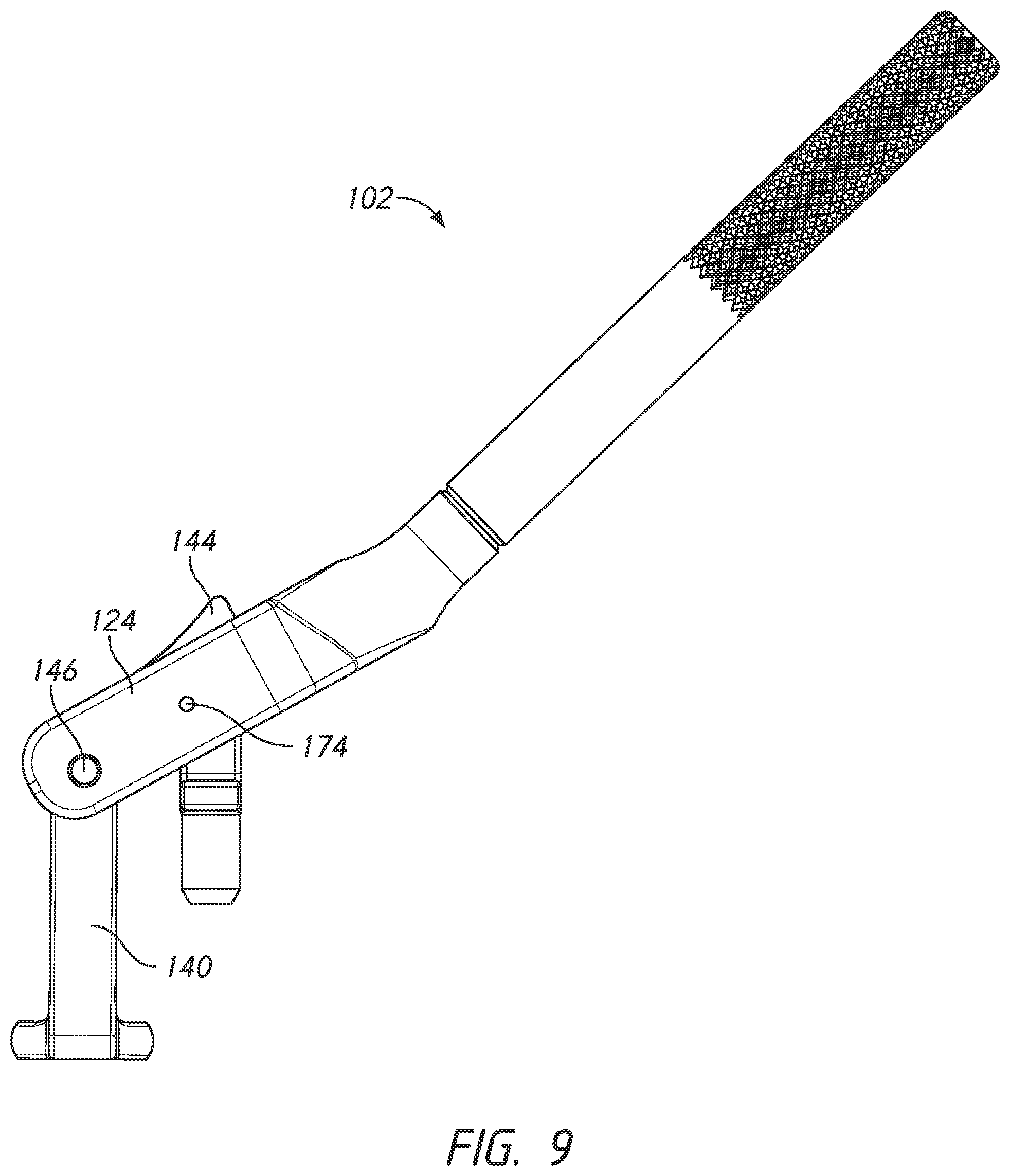 Patent US12324610 Figure 9 – Lever reducer