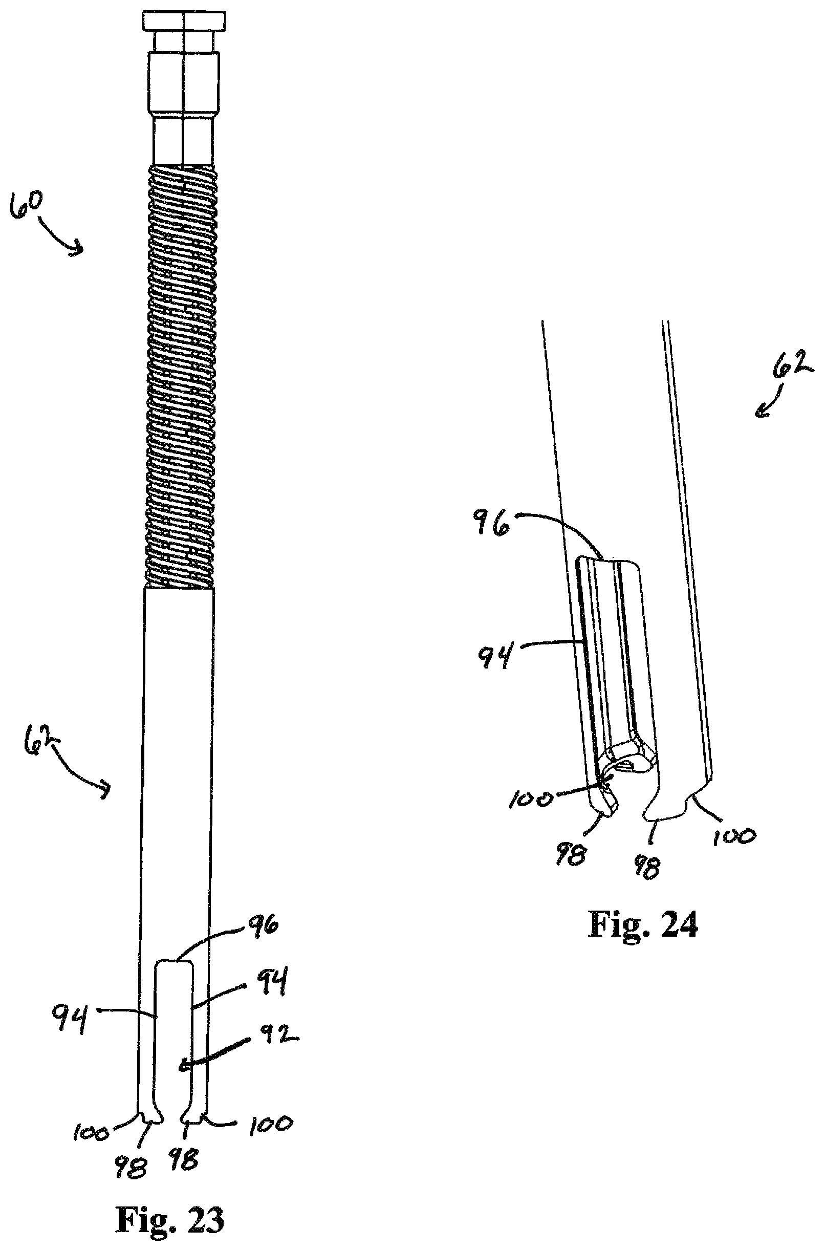 Patent US12324611 Figure 8 – Spinal fixation system