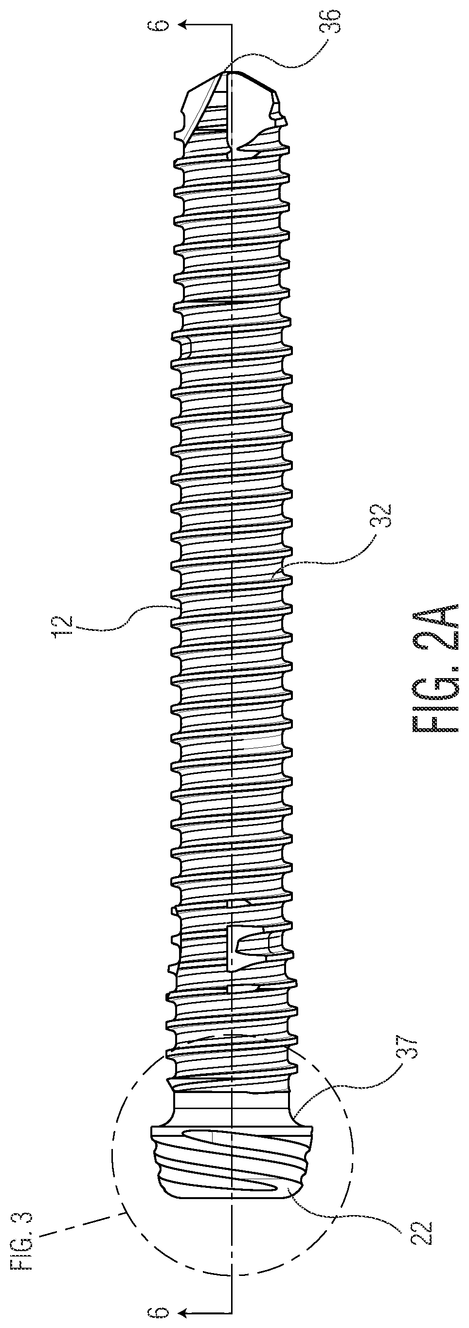 Patent US12324614 Figure 4 – Self-holding screw head