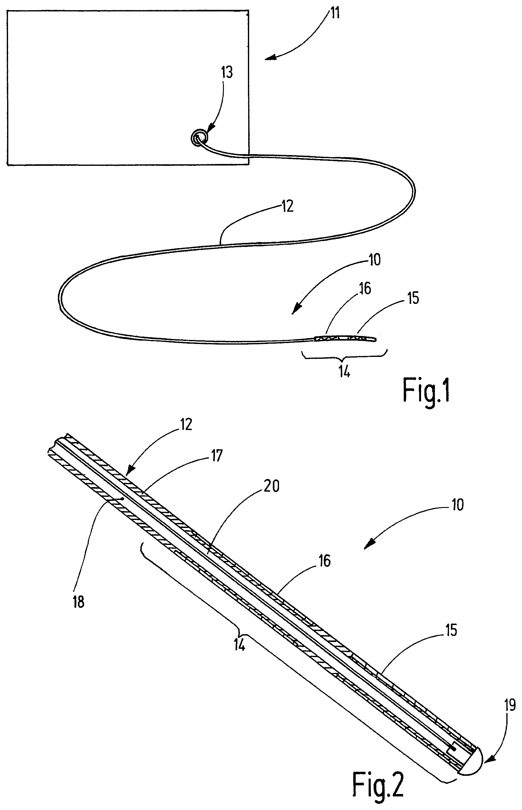 Patent US12324618 Figure 1 – Ablation probe
