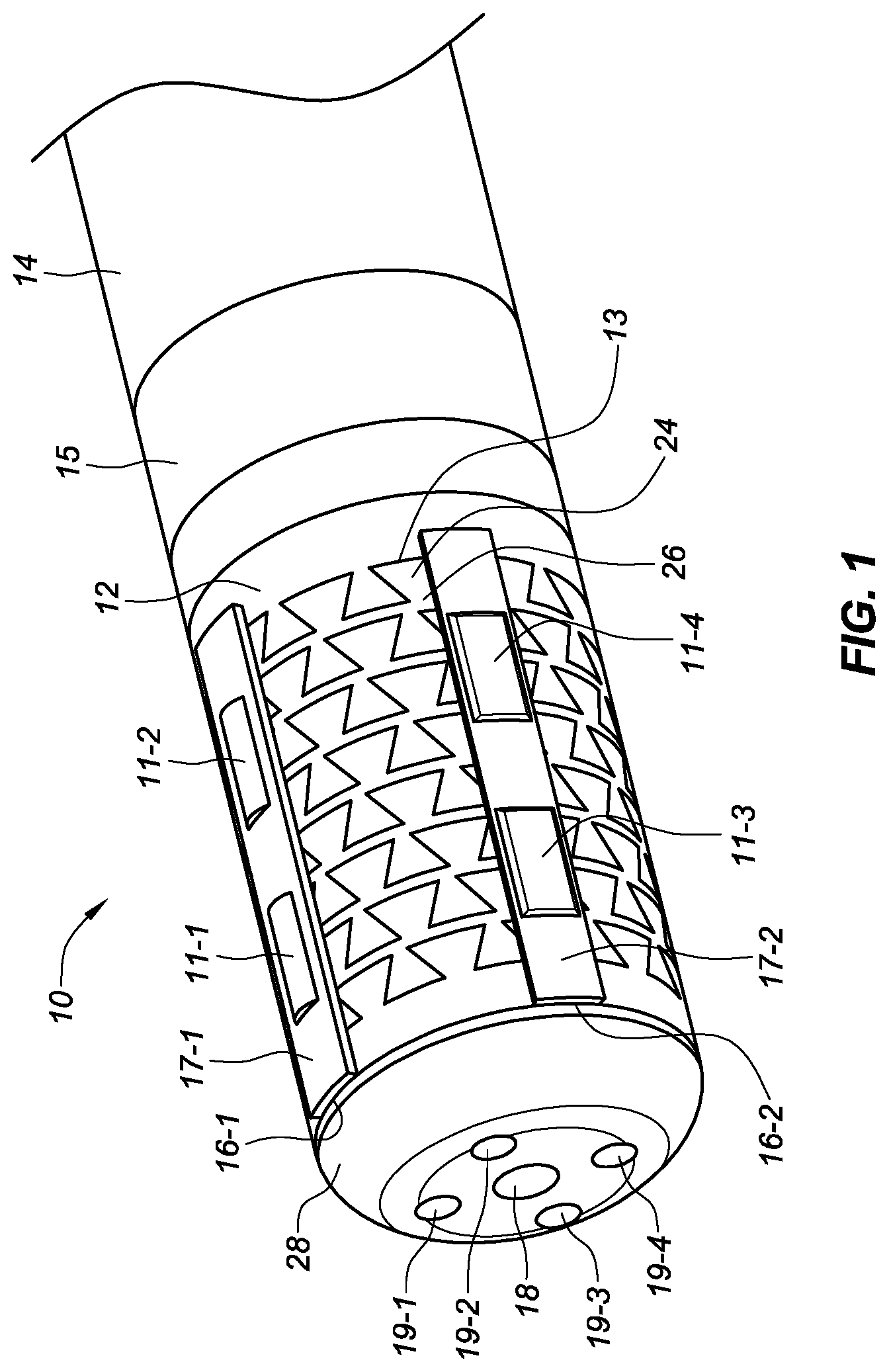 Patent US12324620 — Ablation catheter with electrodes — Figure 1