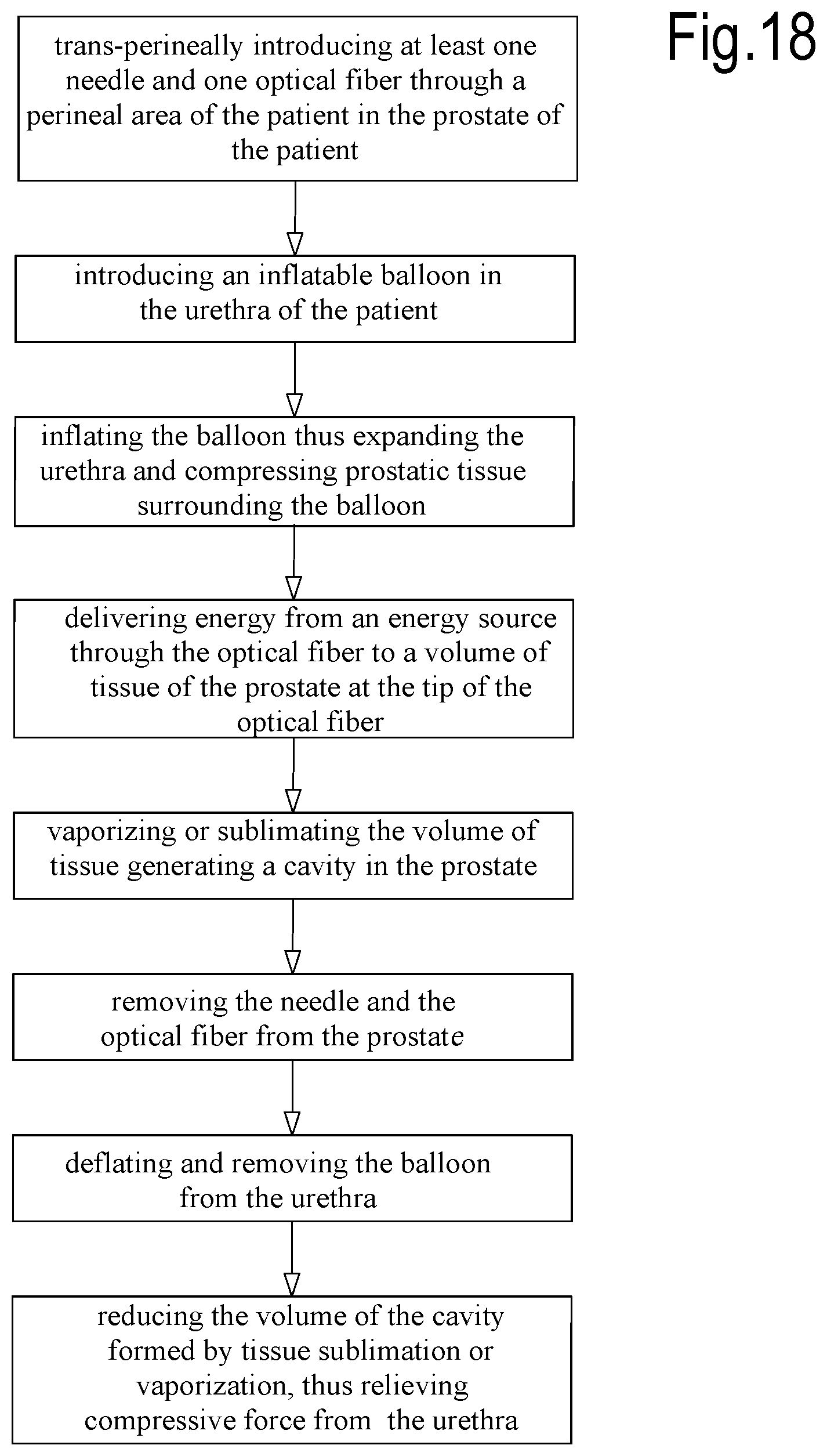 Patent US12324623 Figure 13 – Laser treatment of the prostate