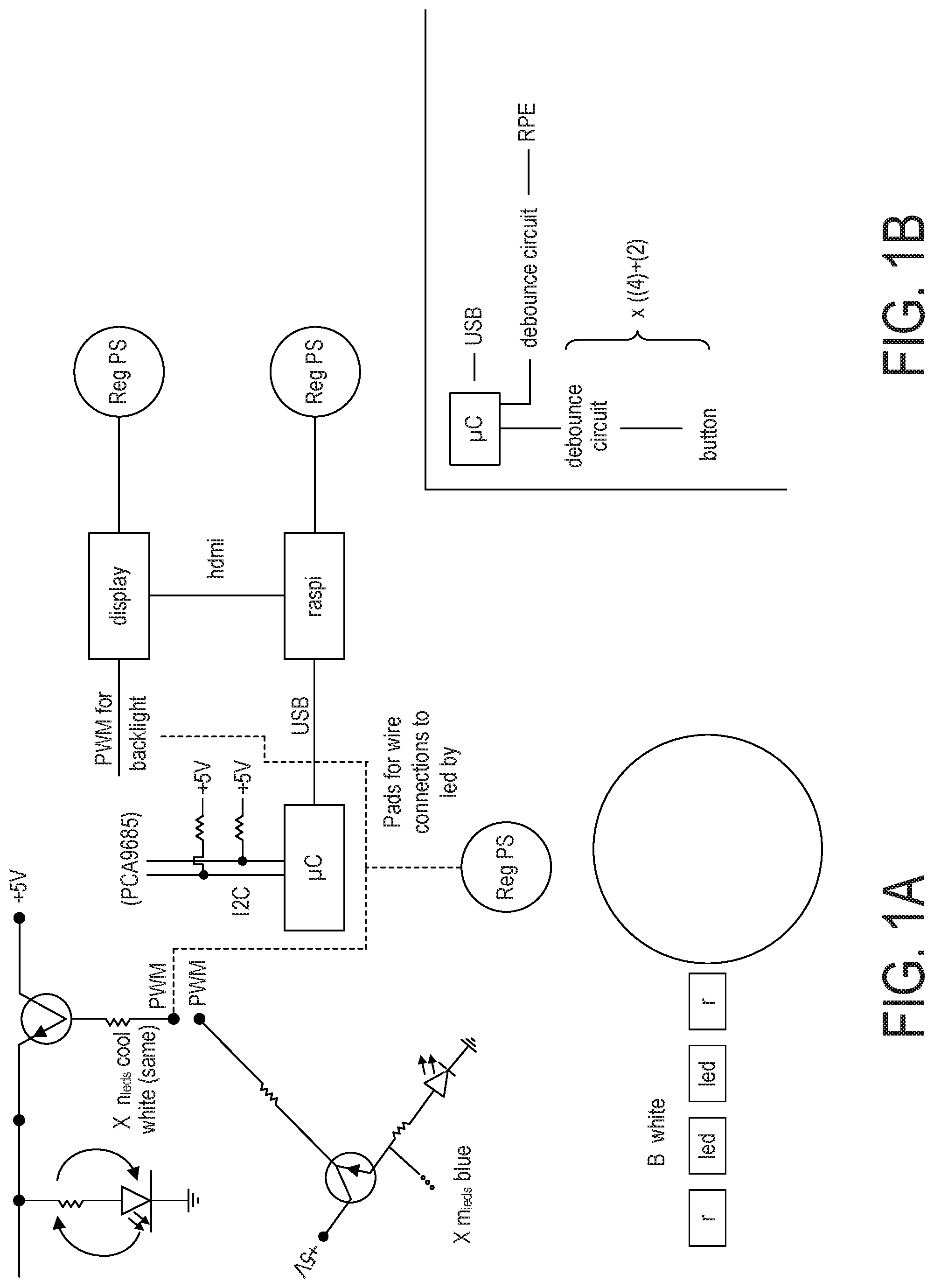 Patent US12324624 Figure 1 – Glare testing device