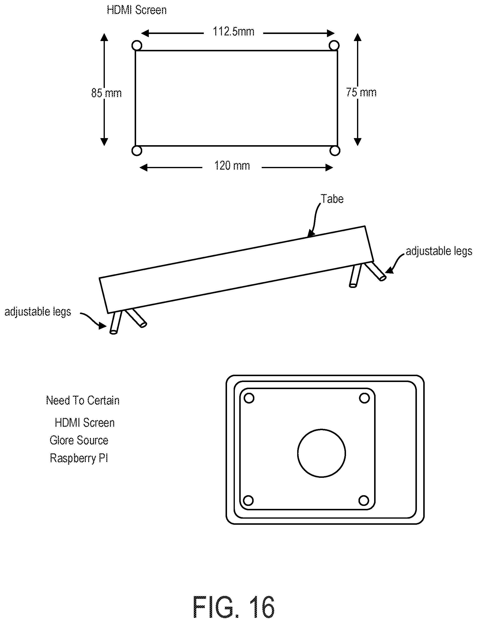 Patent US12324624 Figure 20 – Glare testing device