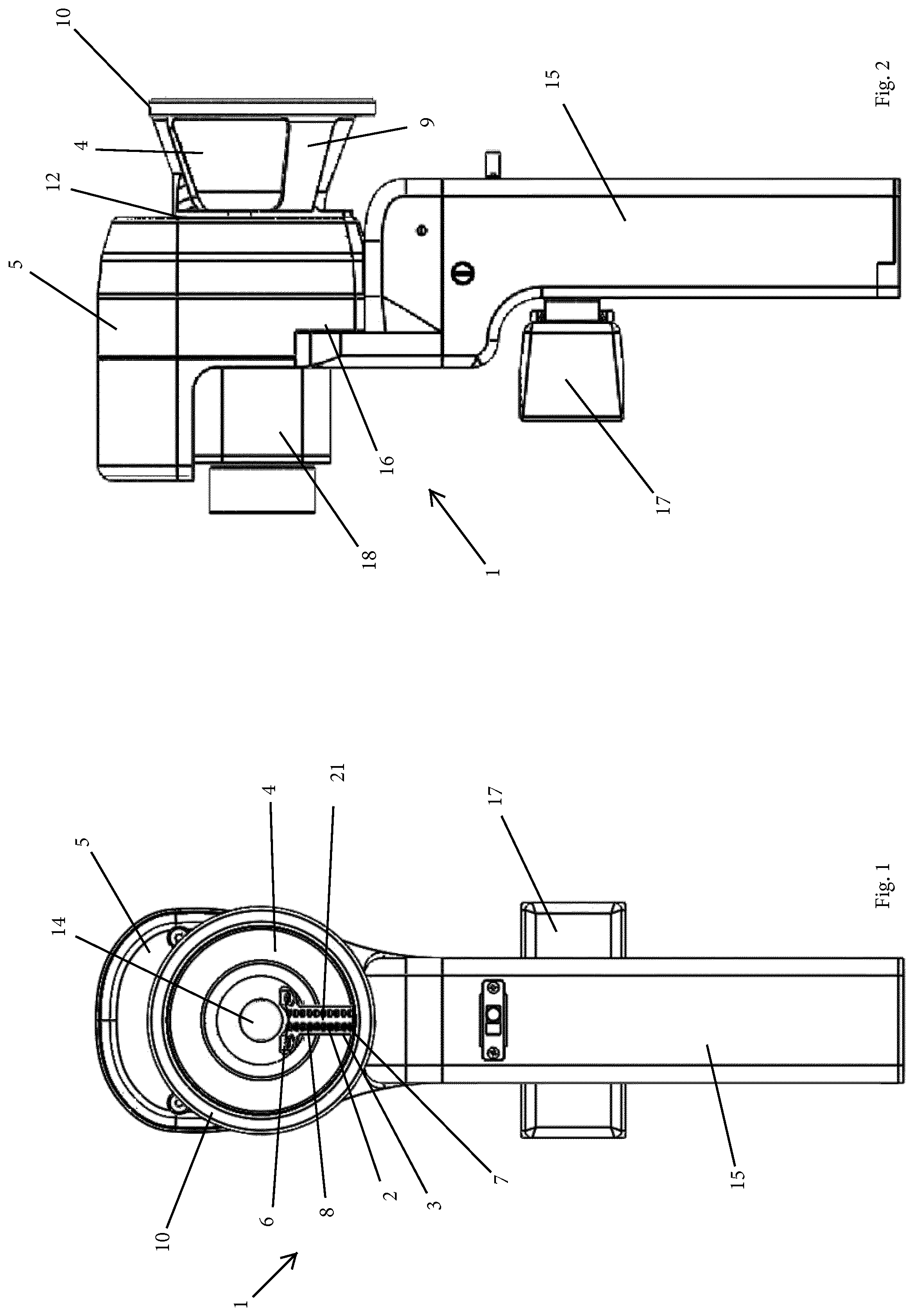 Patent US12324625 Figure 1 – Ophthalmic device