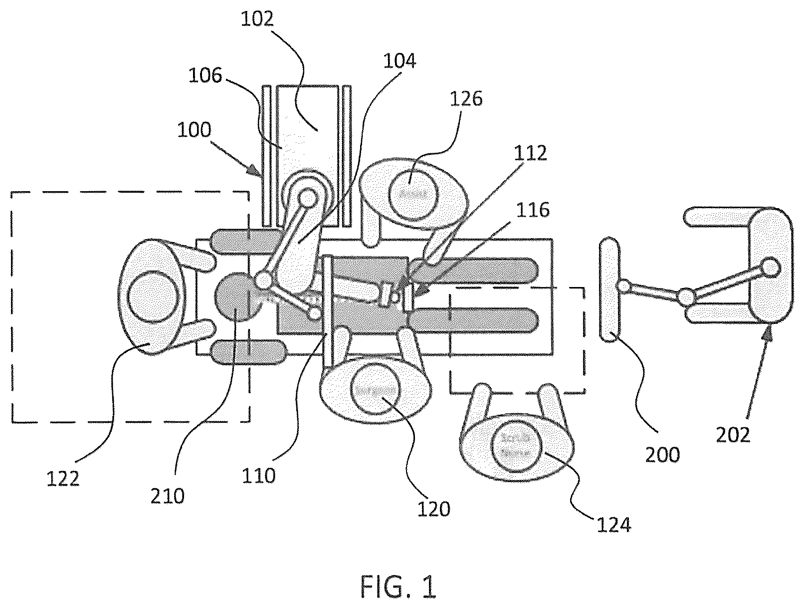 Patent US12324634 Figure 1 – Flat panel registration fixture and method of using same